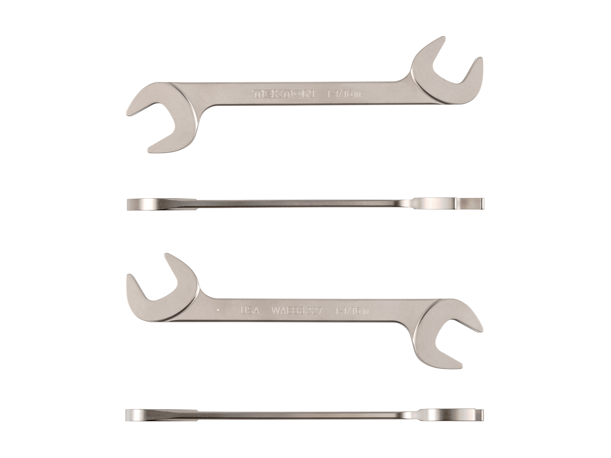 TEKTON 1-1/16 Inch Angle Head Open End Wrench