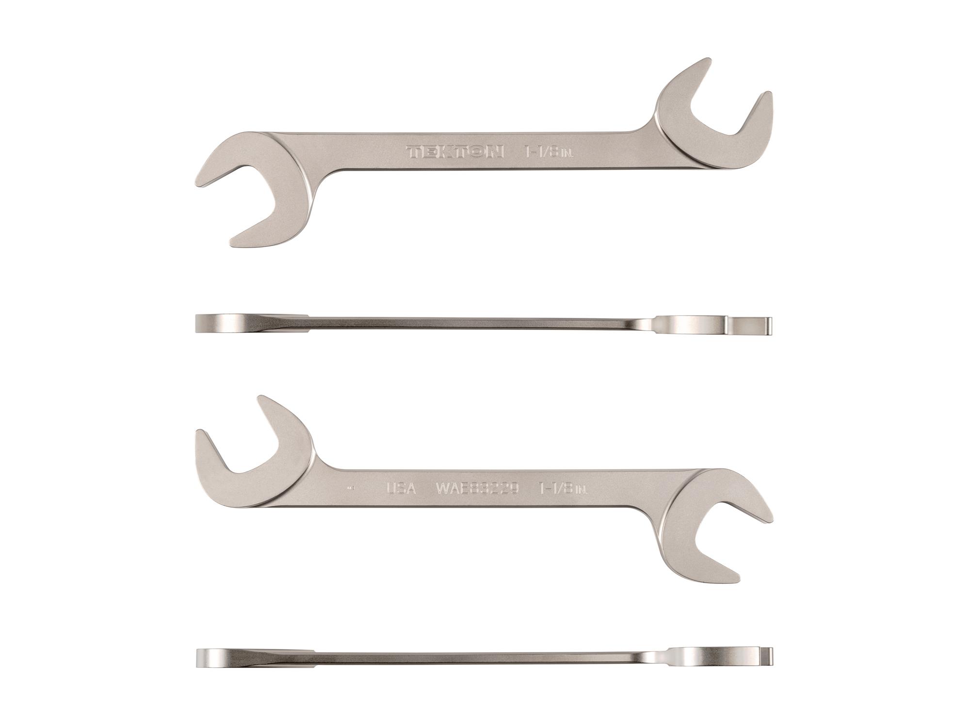 Side view of Tekton angle head wrench. Item #WAE83229