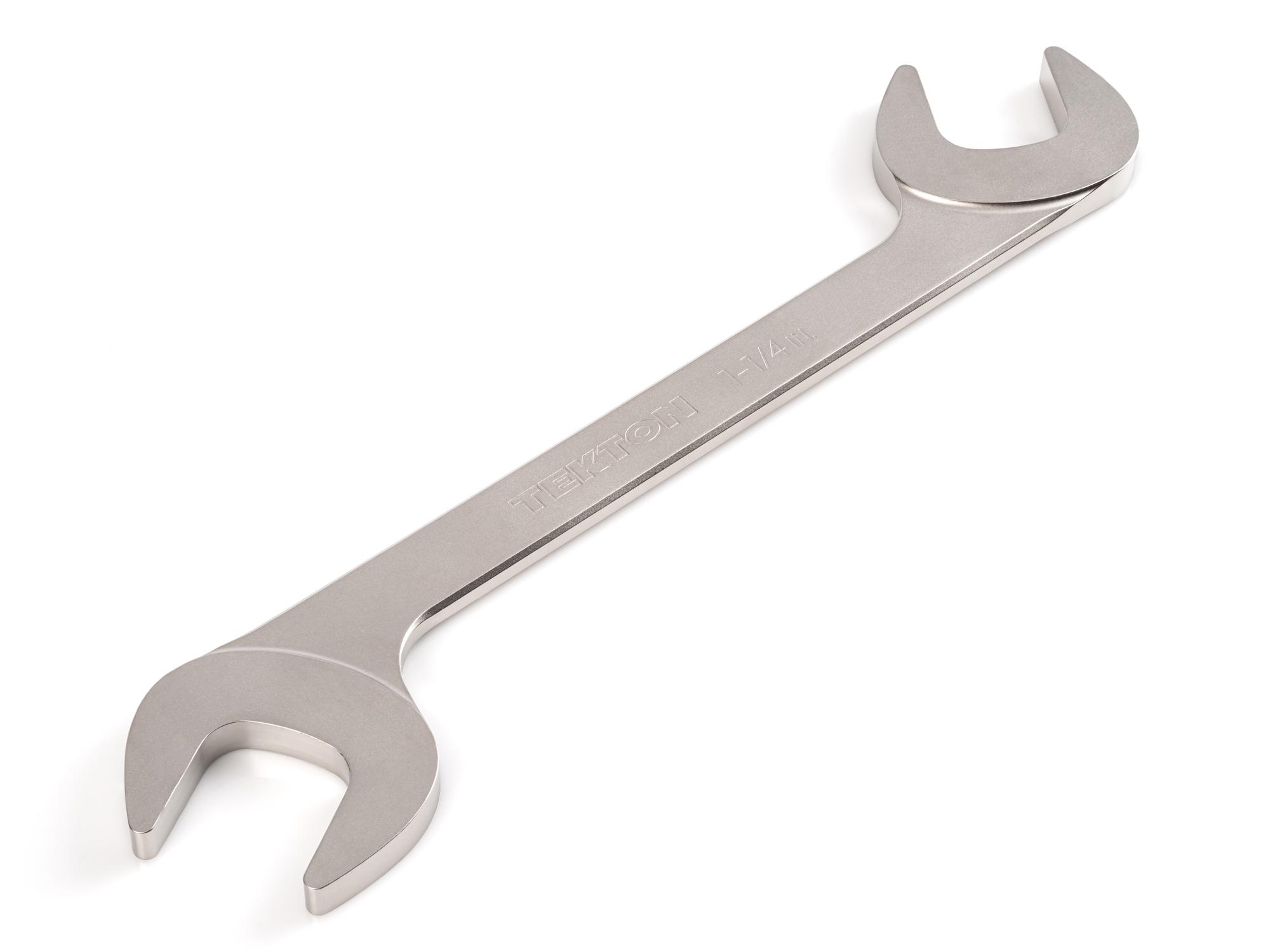 Front-right angle view of Tekton angle head wrench. Item #WAE83232