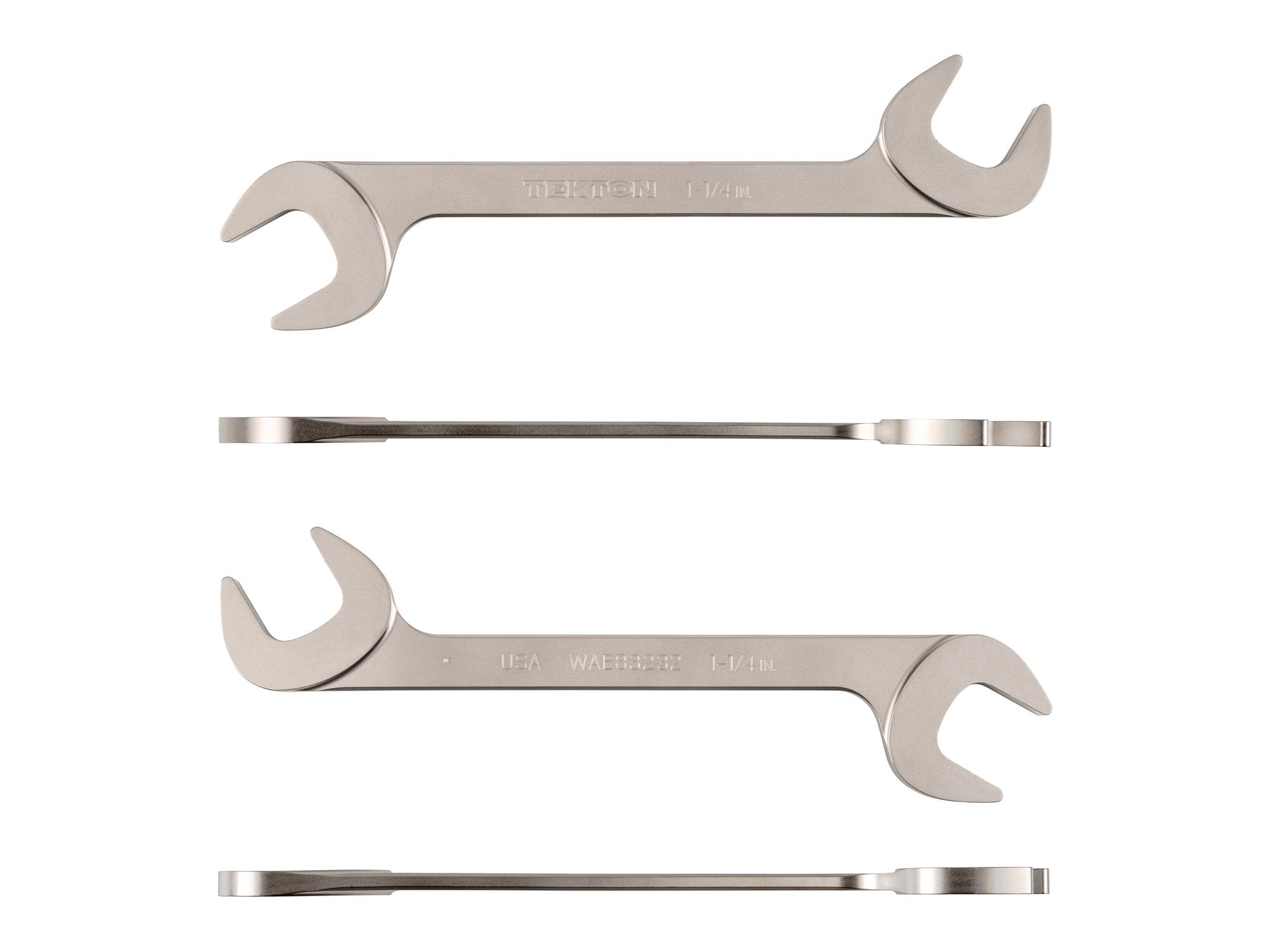 Side view of Tekton angle head wrench. Item #WAE83232