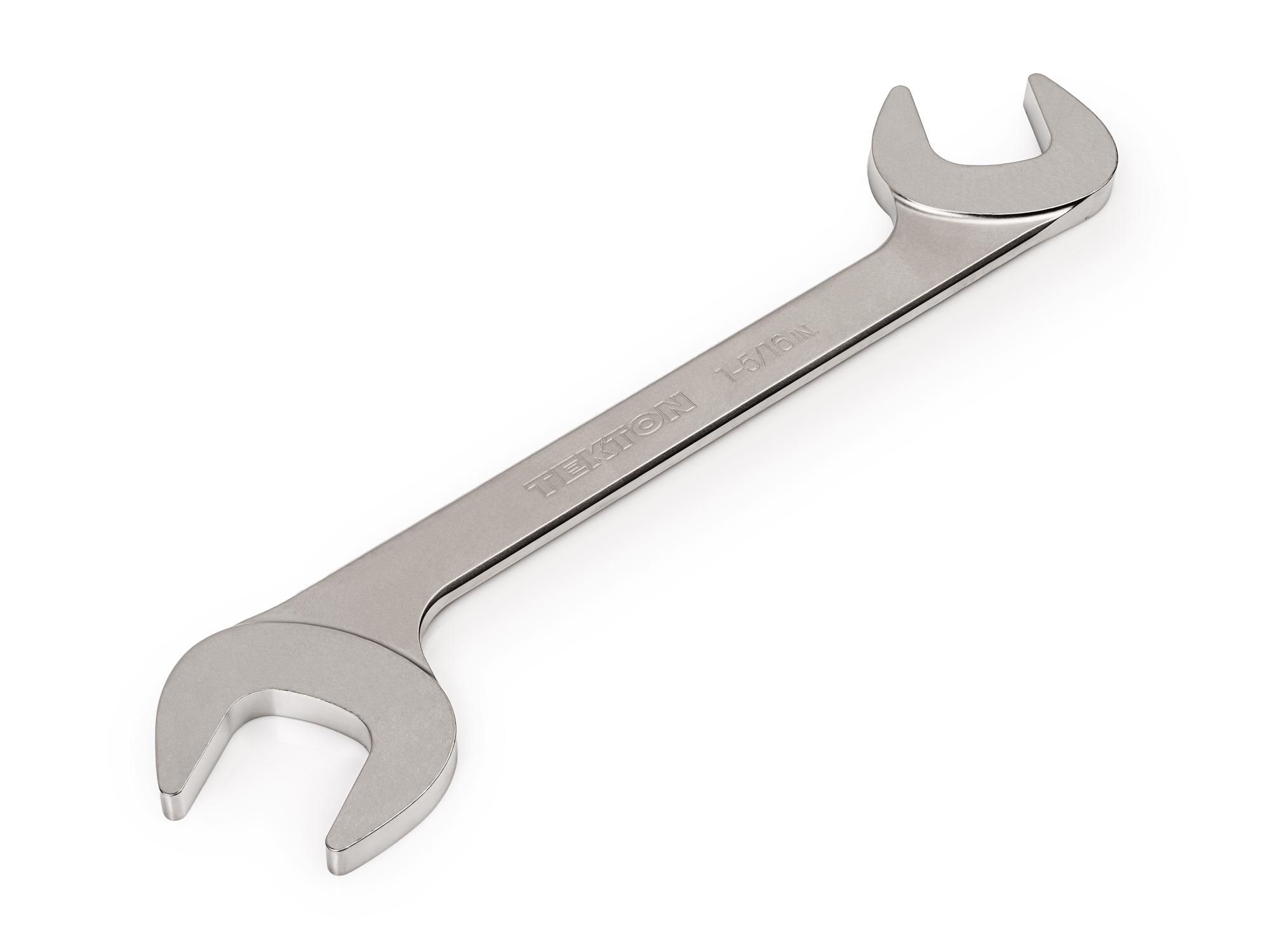 Front-right angle view of Tekton angle head wrench. Item #WAE83233