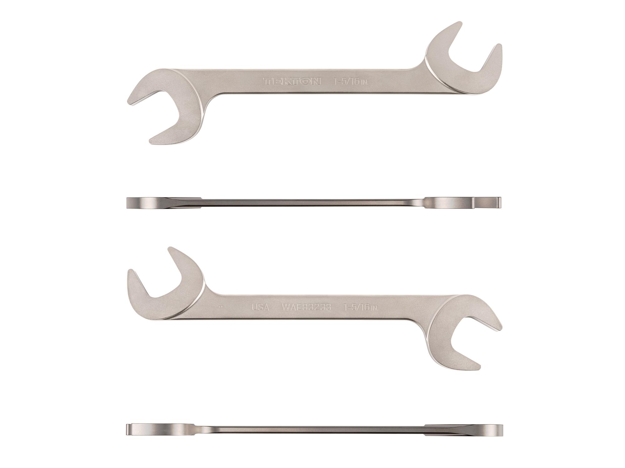 Side view of Tekton angle head wrench. Item #WAE83233