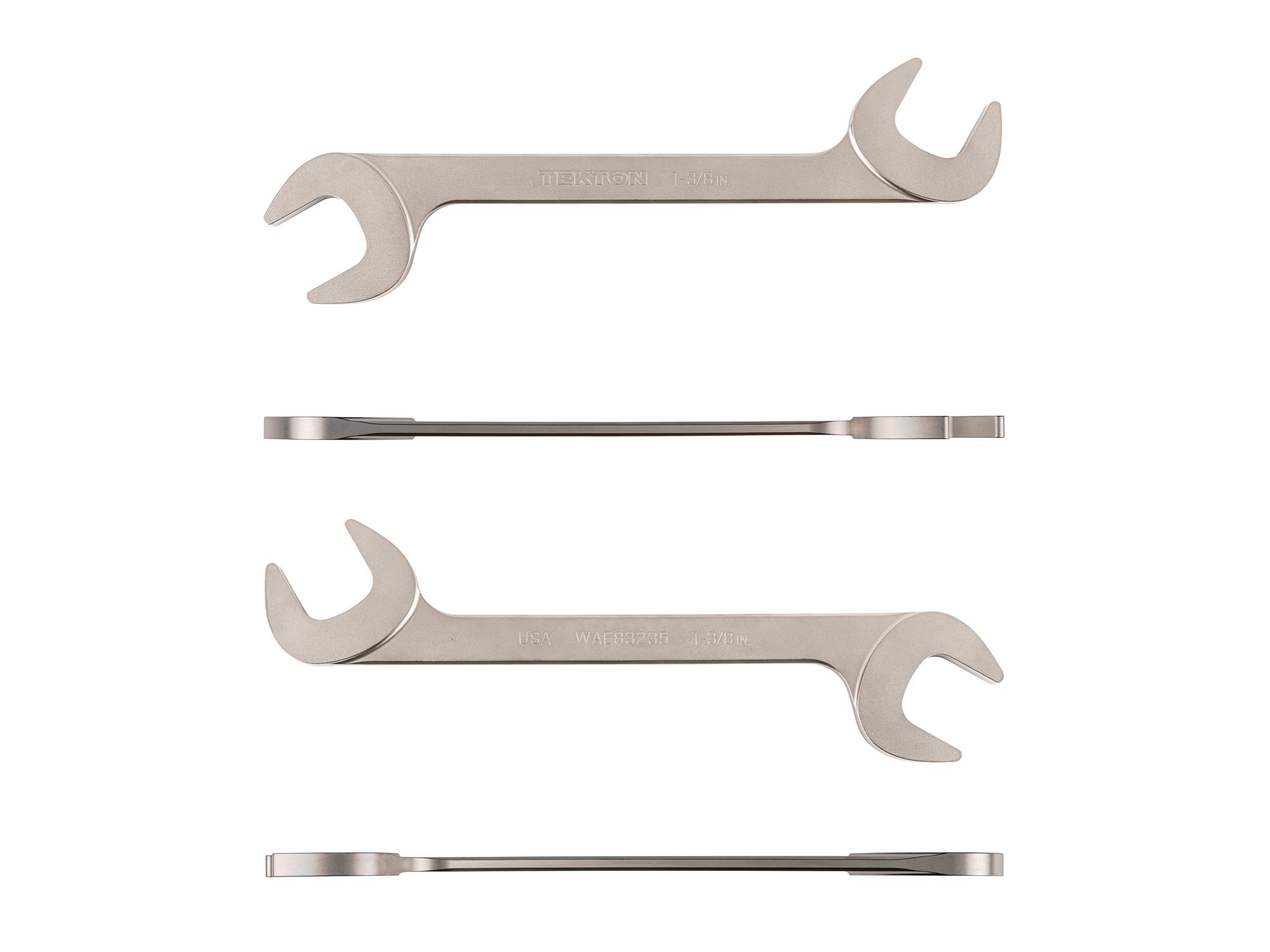 Side view of Tekton angle head wrench. Item #WAE83235