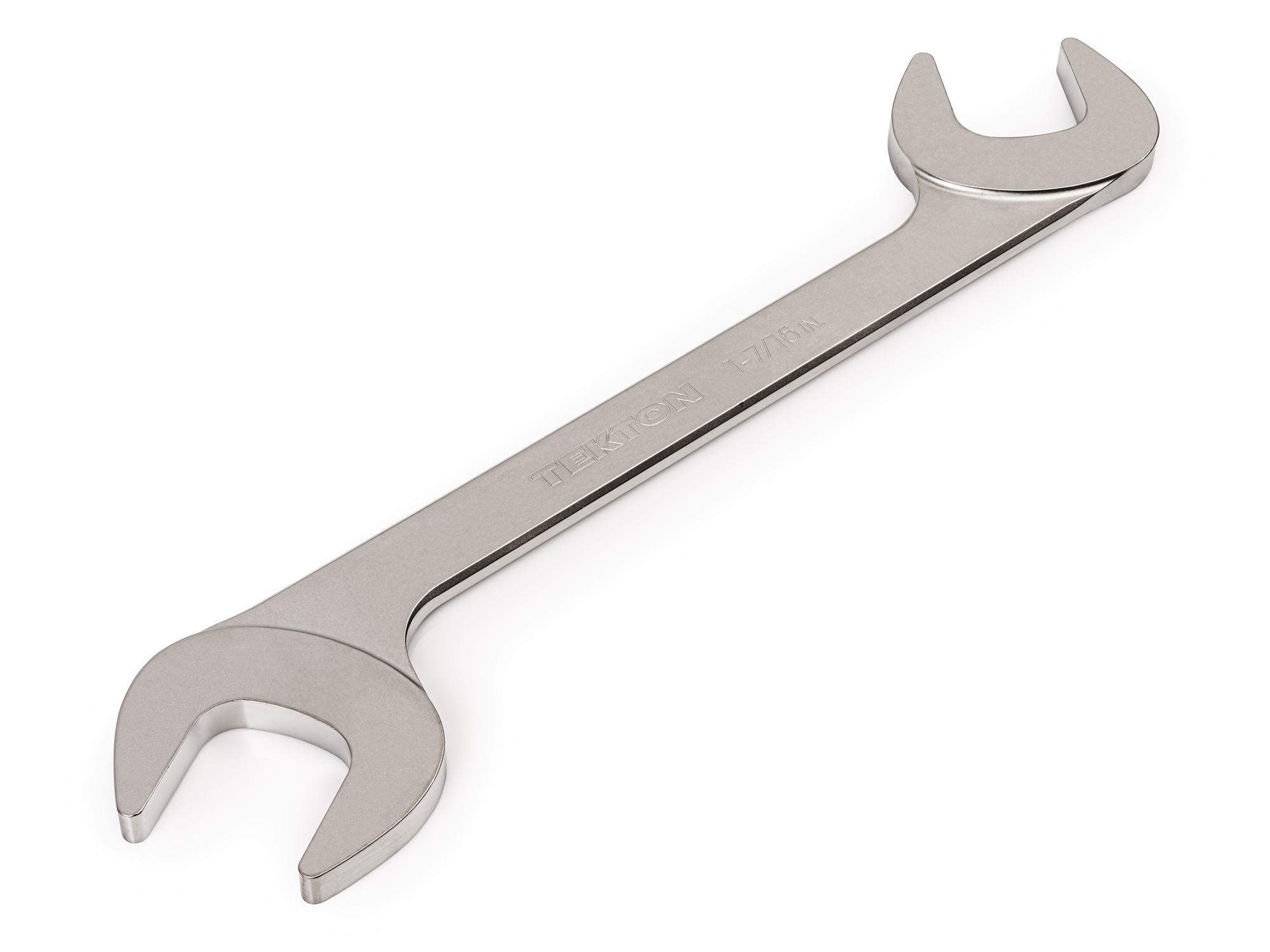 Front-right angle view of Tekton angle head wrench. Item #WAE83236