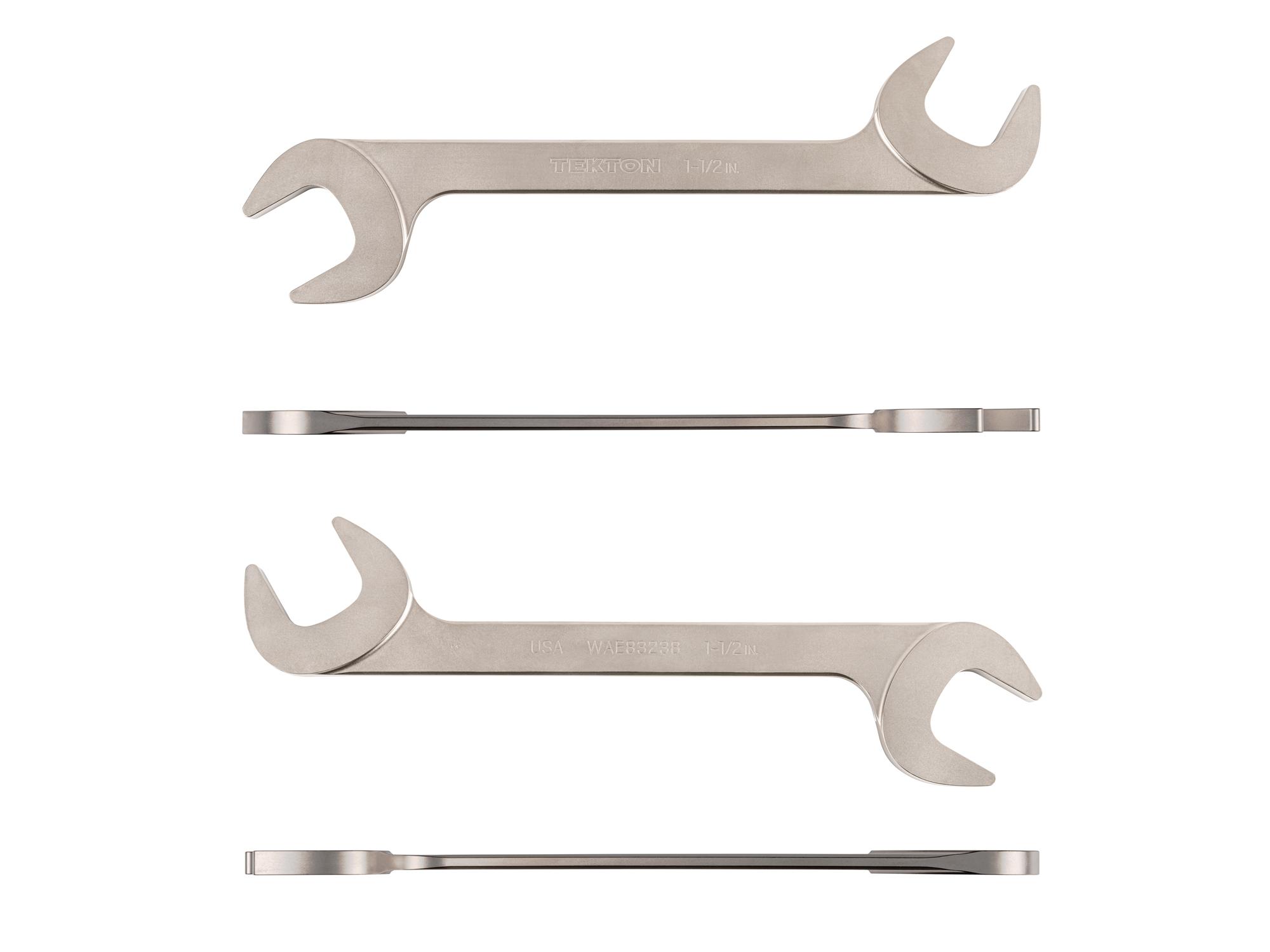 Side view of Tekton angle head wrench. Item #WAE83238