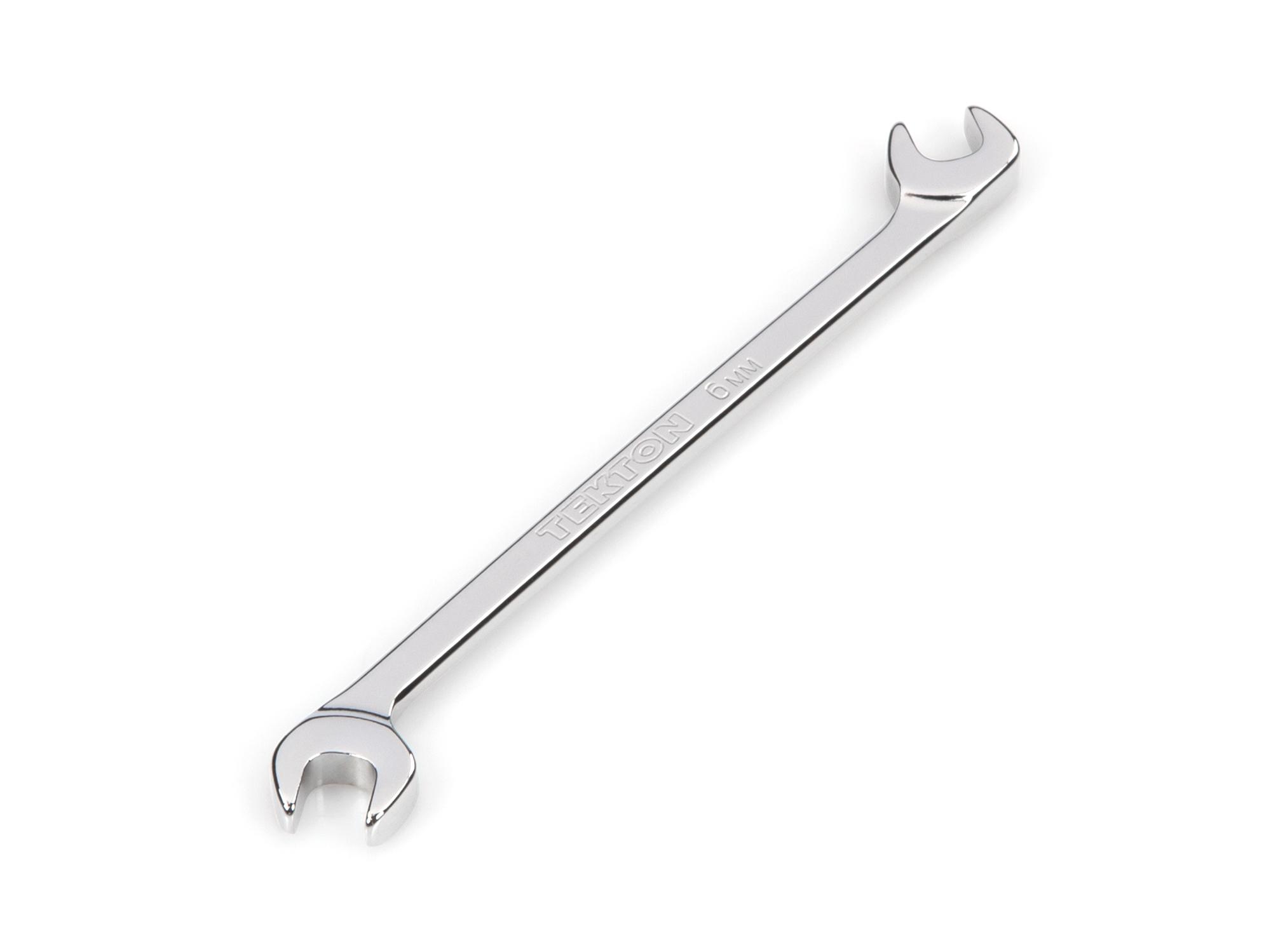 Front-right angle view of Tekton 6 millimeter angle head wrench. Item #WAE84006