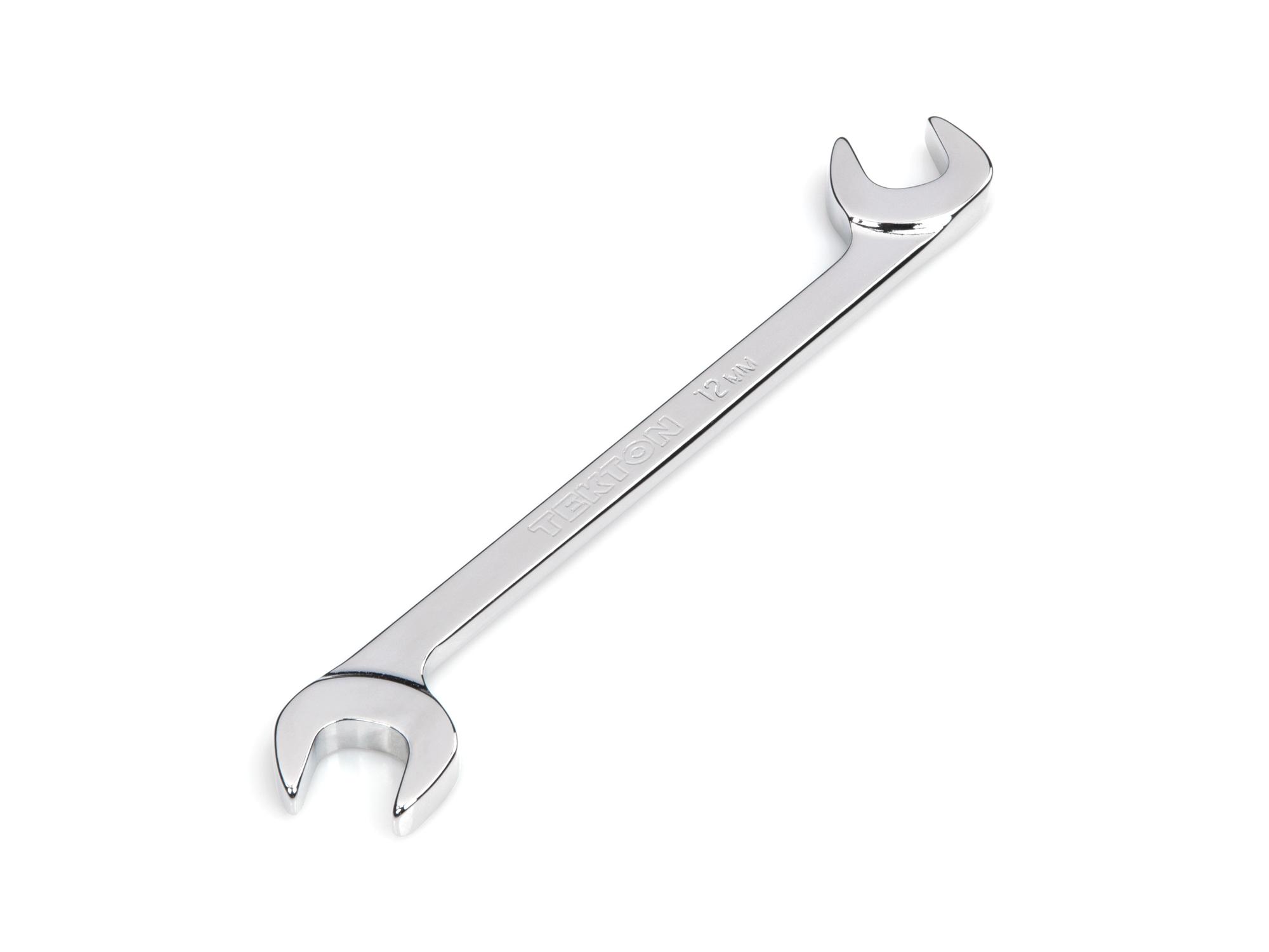 Front-right angle view of Tekton angle head wrench. Item #WAE84012