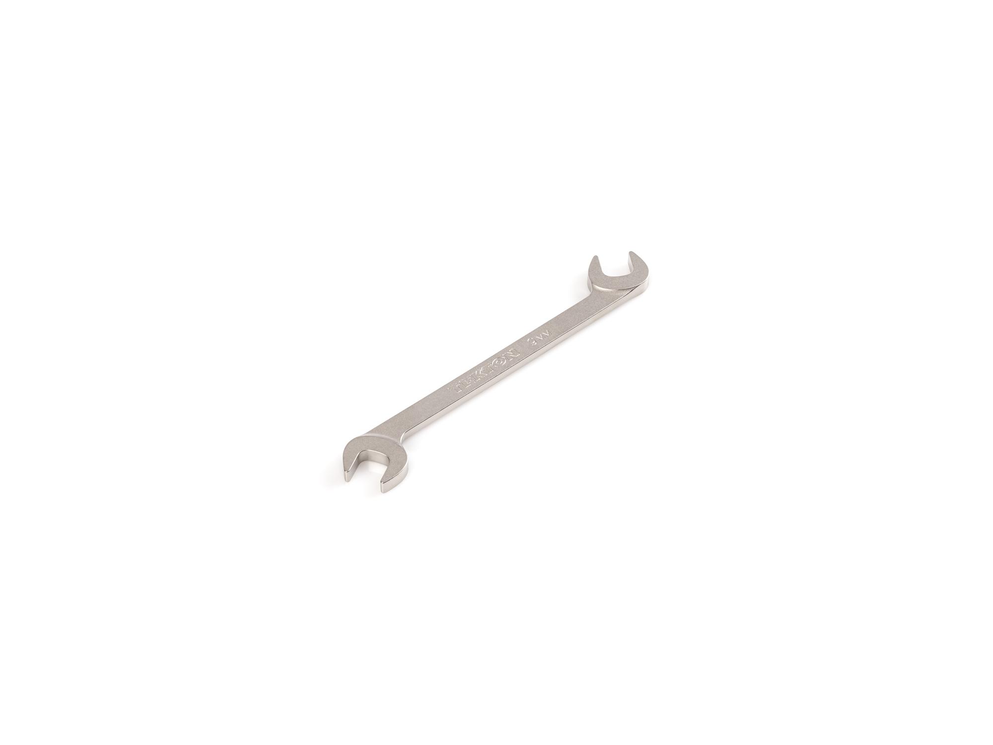 Front-right angle view of Tekton angle head wrench. Item #WAE84209