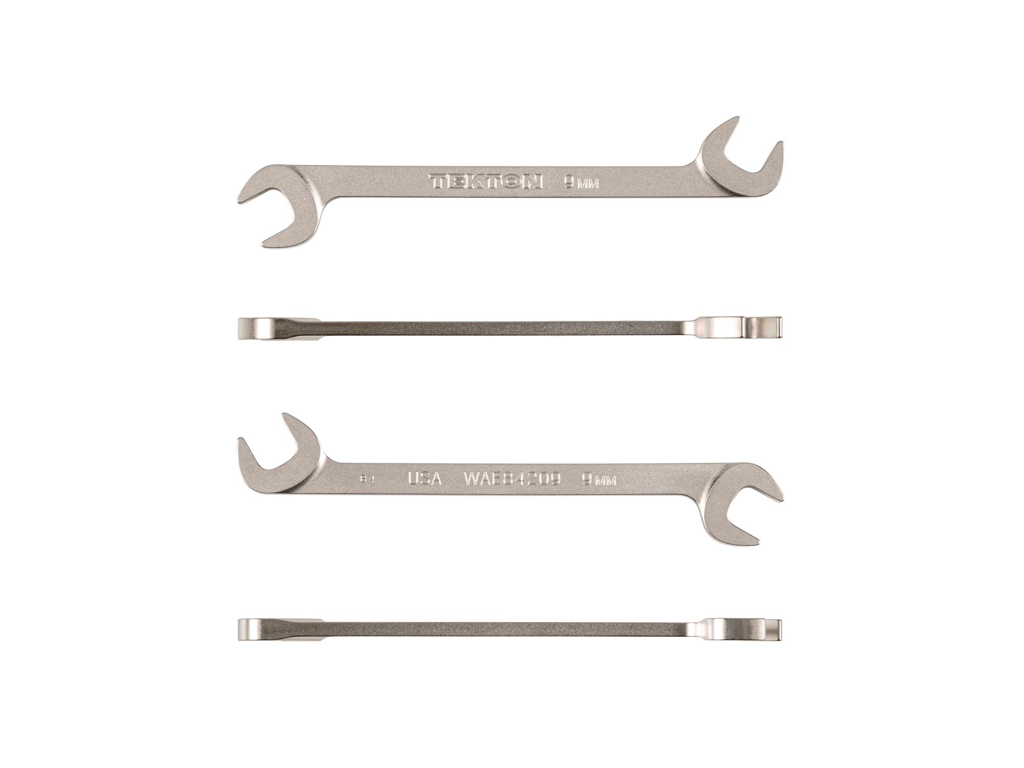 Side view of Tekton angle head wrench. Item #WAE84209