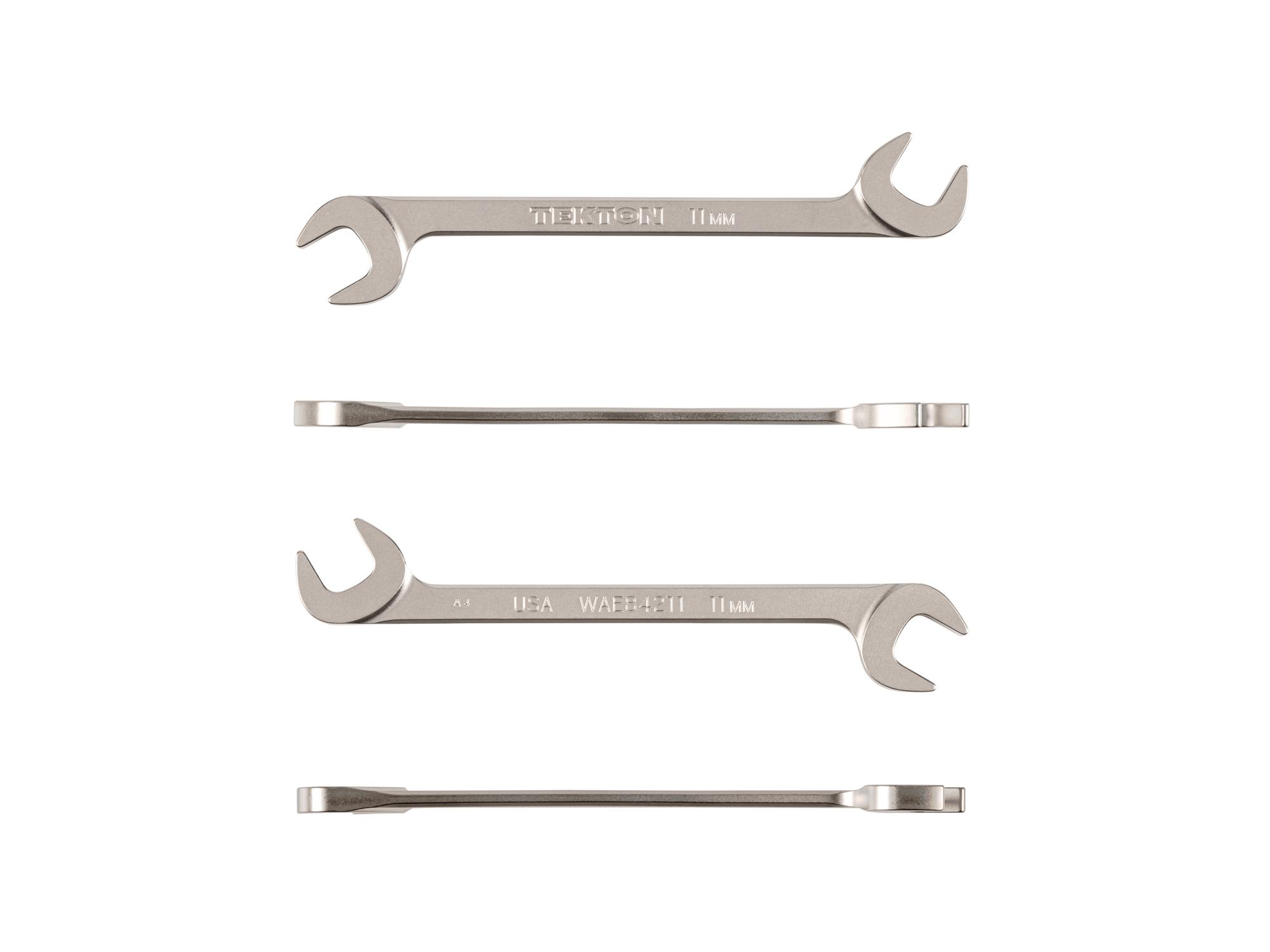 Side view of Tekton angle head wrench. Item #WAE84211
