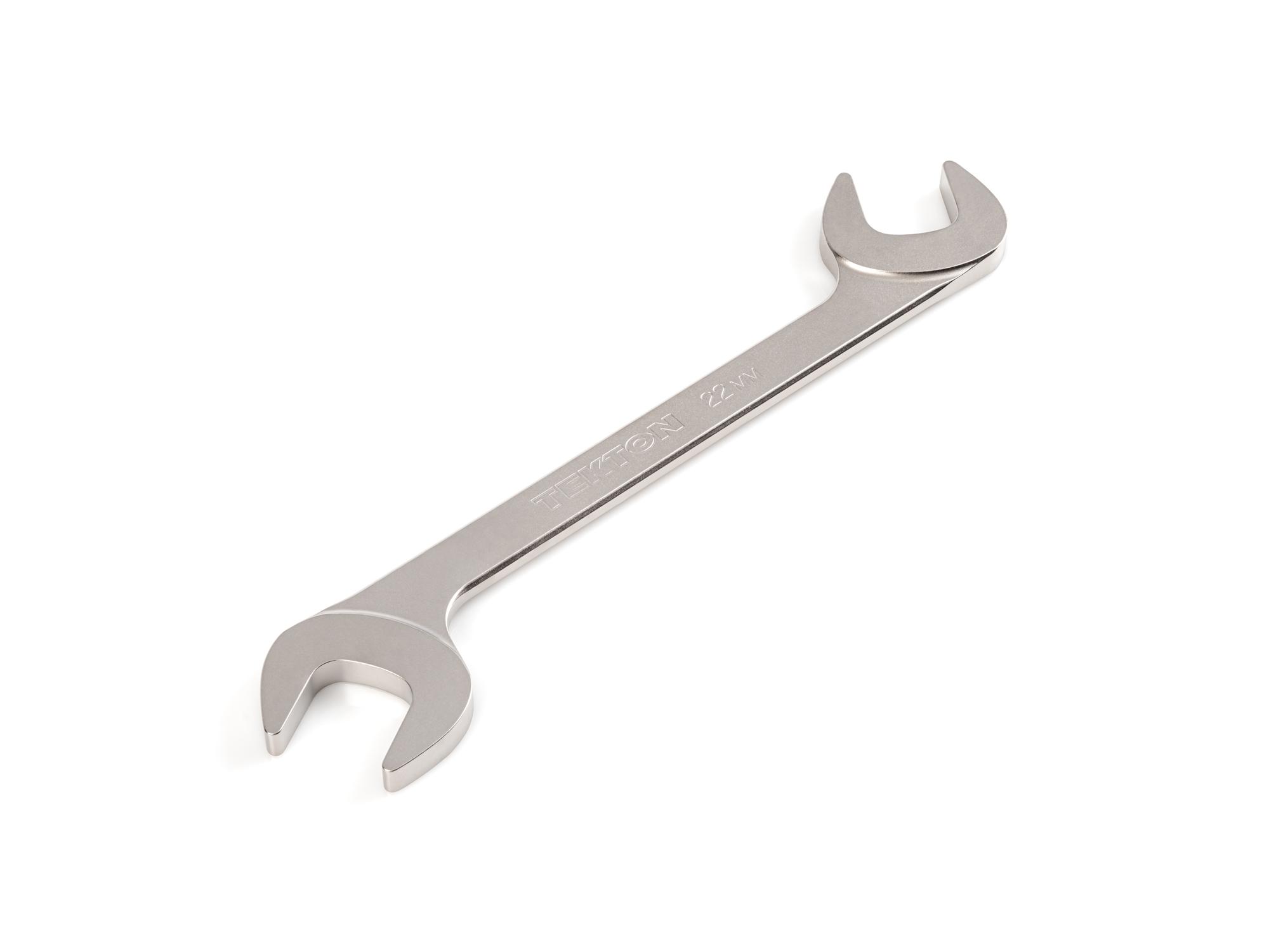 Front-right angle view of Tekton angle head wrench. Item #WAE84222