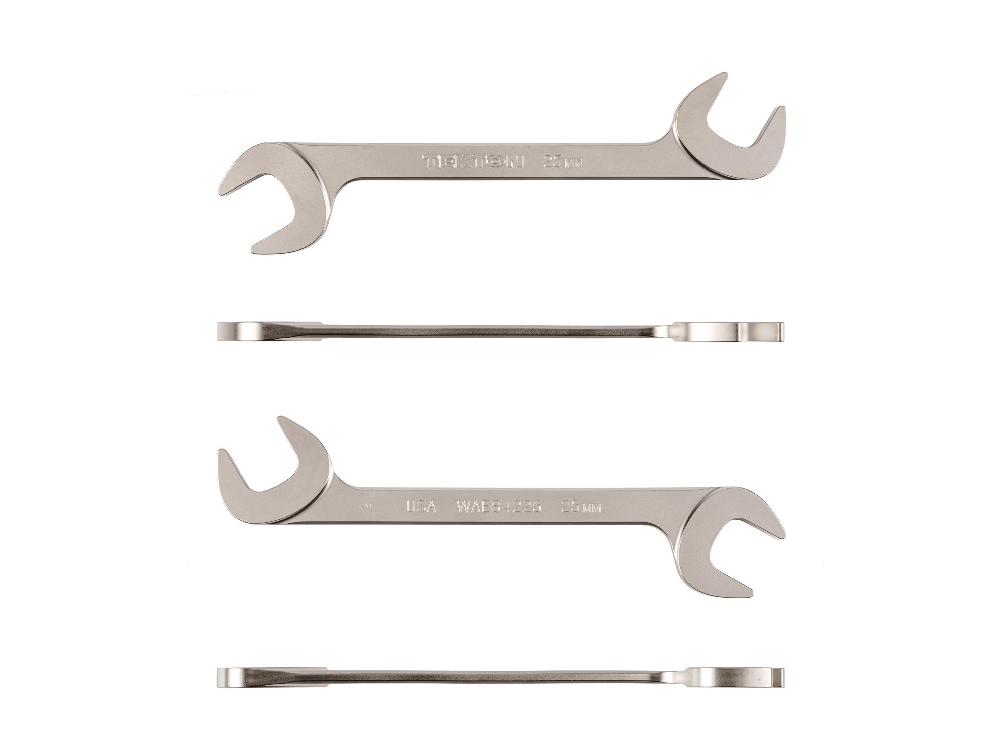 Side view of Tekton angle head wrench. Item #WAE84225