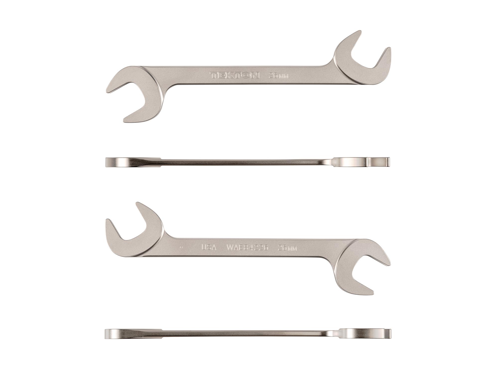Side view of Tekton angle head wrench. Item #WAE84226