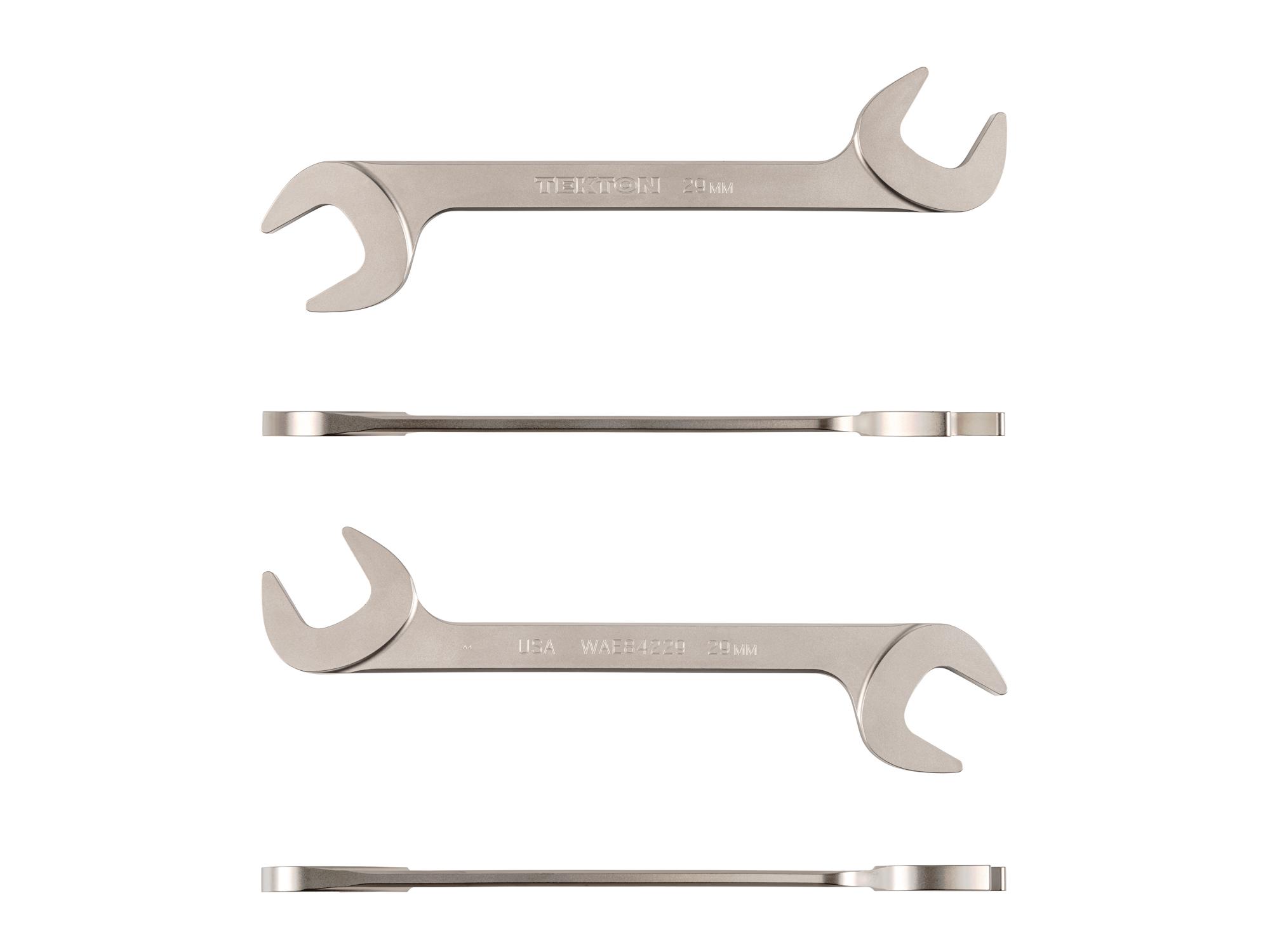 Side view of Tekton angle head wrench. Item #WAE84229