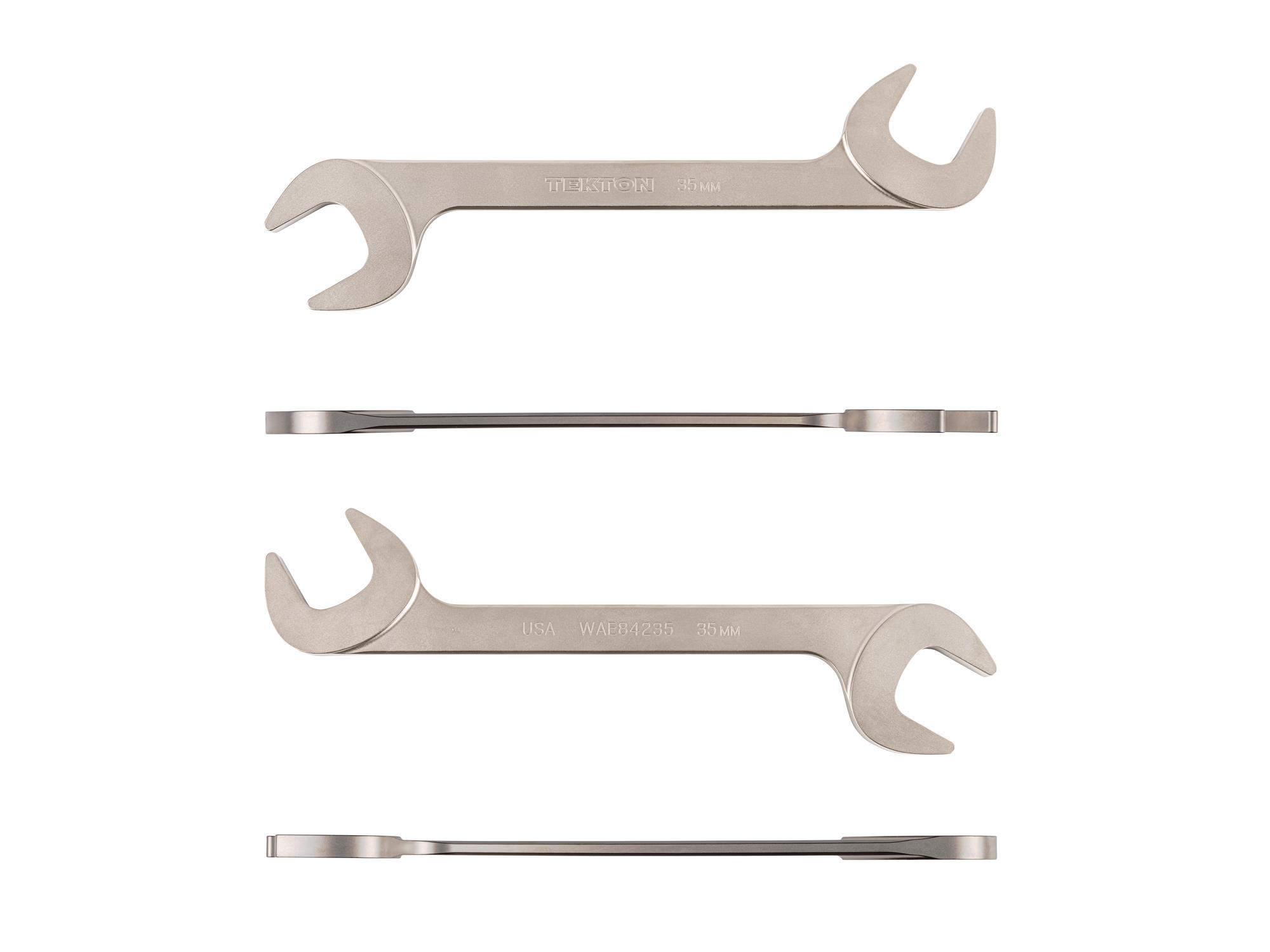 Side view of Tekton angle head wrench. Item #WAE84235