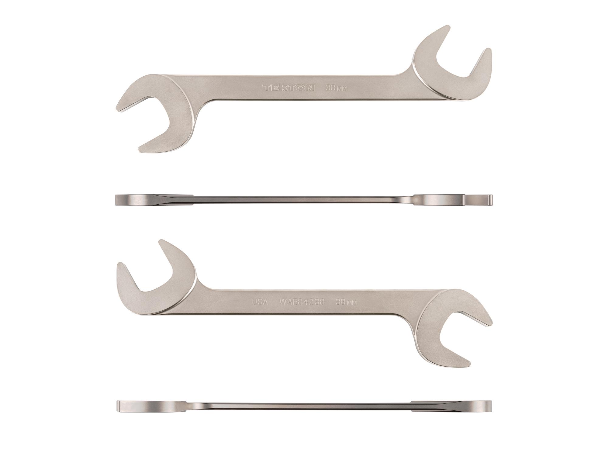Side view of Tekton angle head wrench. Item #WAE84238