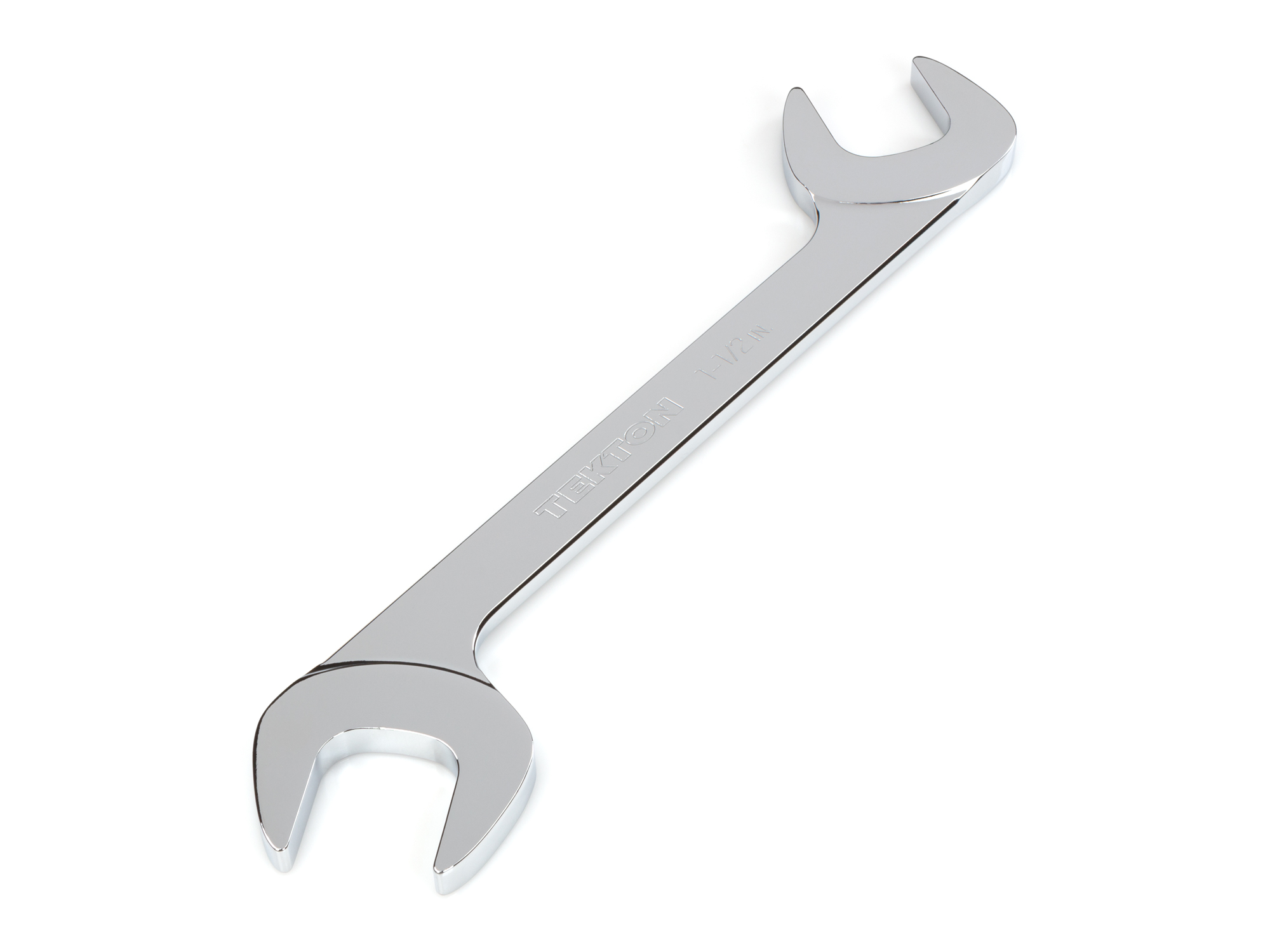 TEKTON 1-1/2 Inch Angle Head Open End Wrench (Chrome Finish) (Blemished)