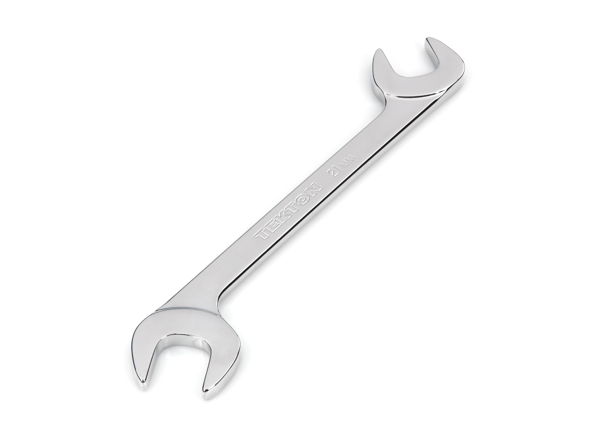 TEKTON 21 mm Angle Head Open End Wrench (Chrome Finish) (Blemished)