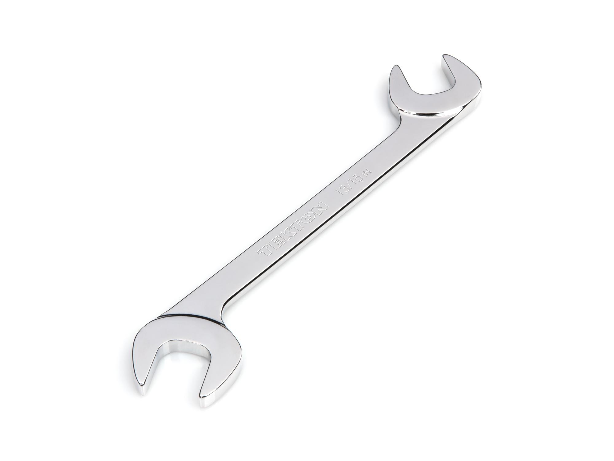Front-right angle view of Tekton angle head wrench. Item #X76
