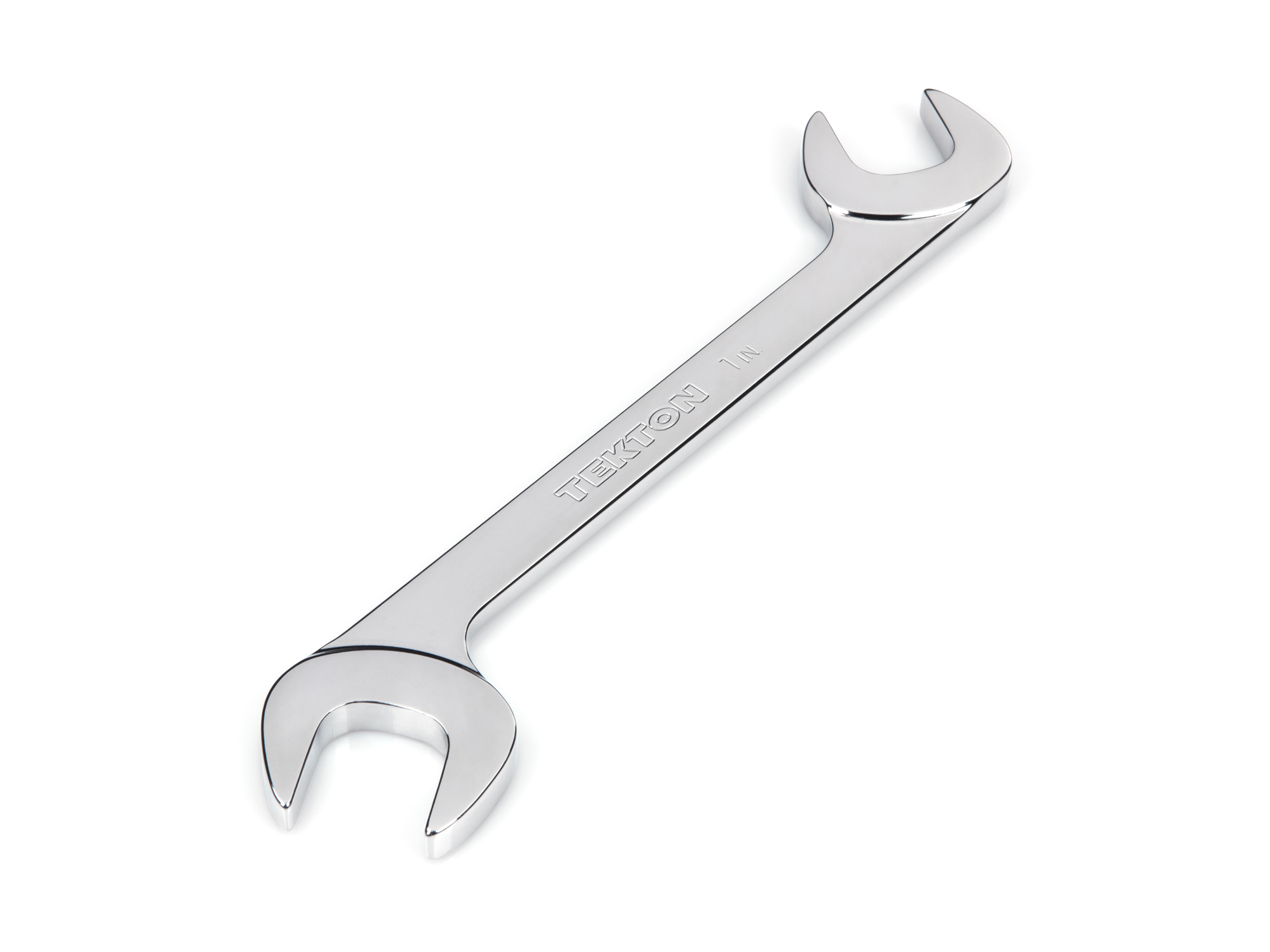 TEKTON 1 Inch Angle Head Open End Wrench (Chrome Finish) (Blemished)