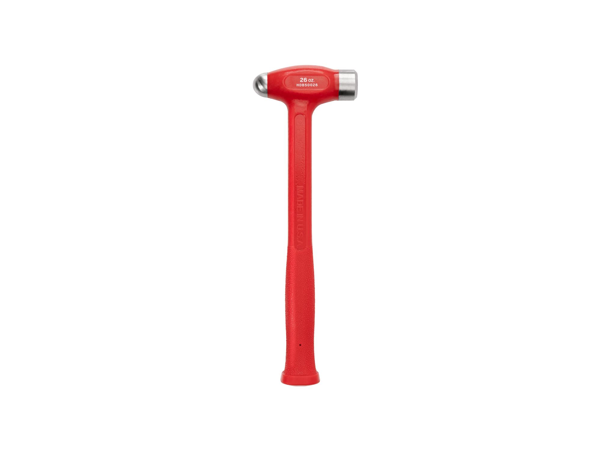 Back view of Tekton ball peen hammer. Item #HDB50026
