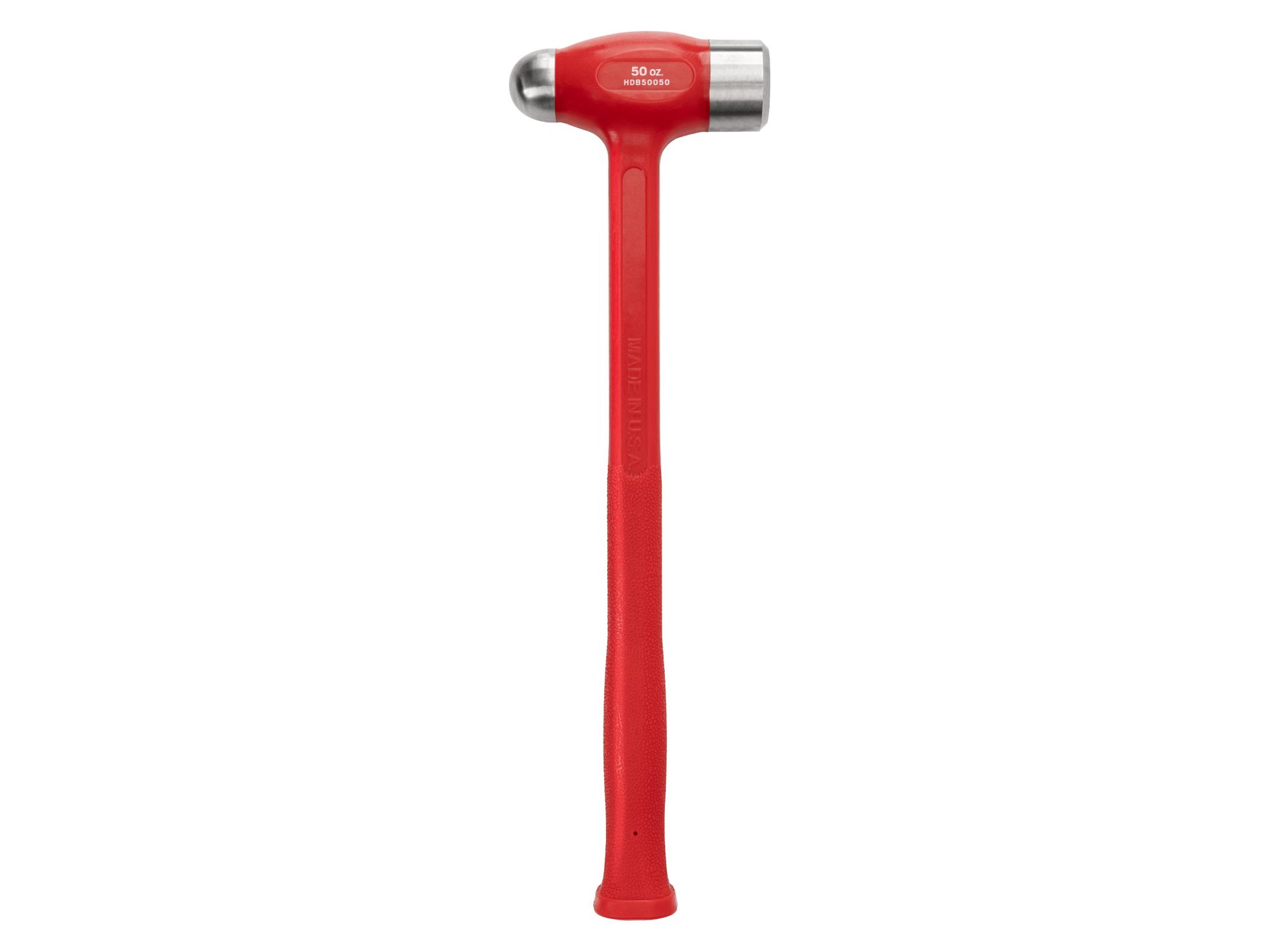 Back view of Tekton ball peen hammer. Item #HDB50050