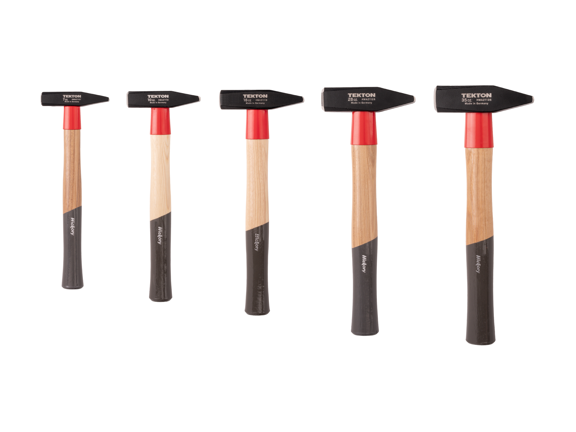 Cross Peen Hammer Set, 5-Piece (7, 10, 18, 28, 35 oz.) | TEKTON