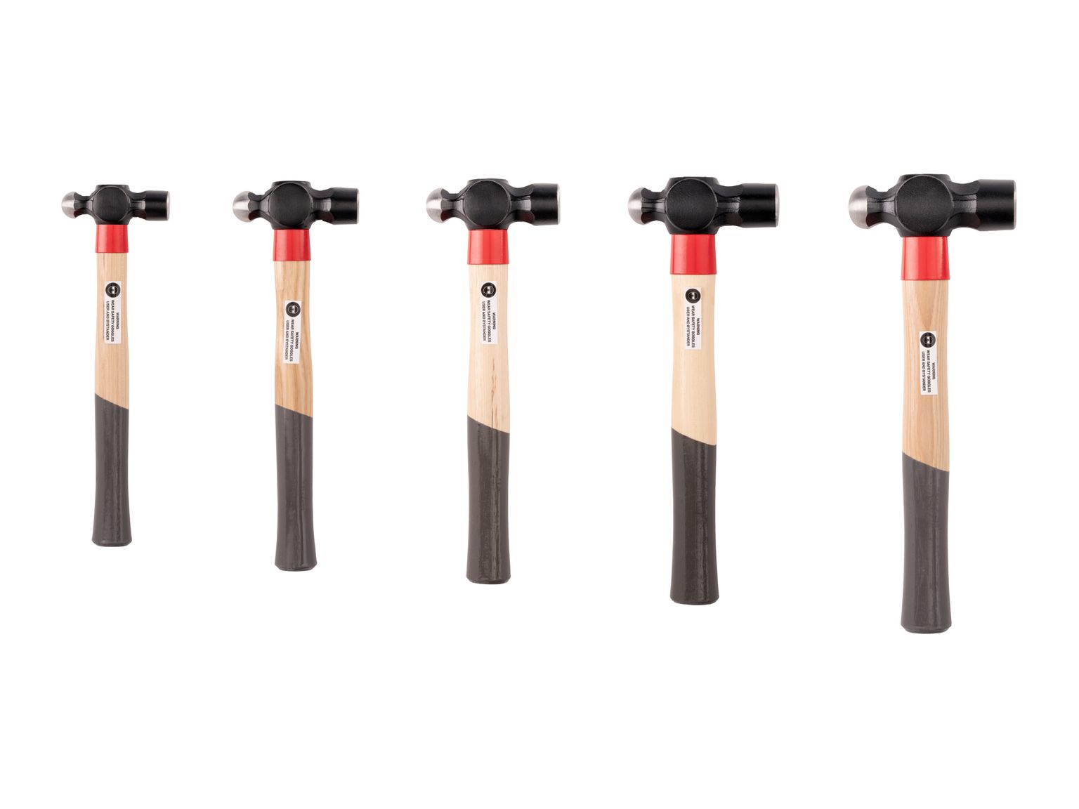 TEKTON Ball Peen Hammer Set, 5-Piece (8, 12, 16, 25, 32 oz.)