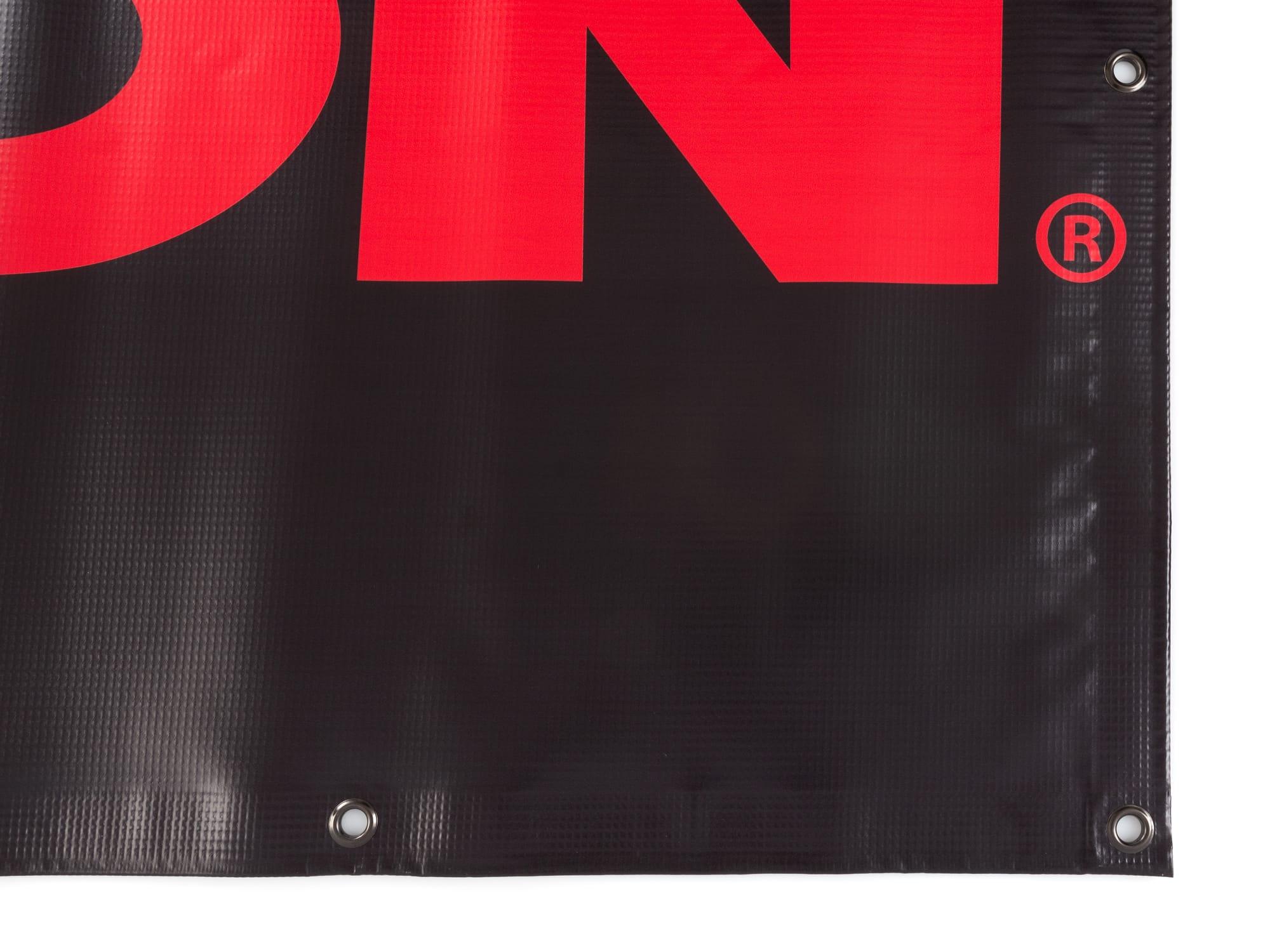 Closeup view of Tekton banner. Item #APG53001