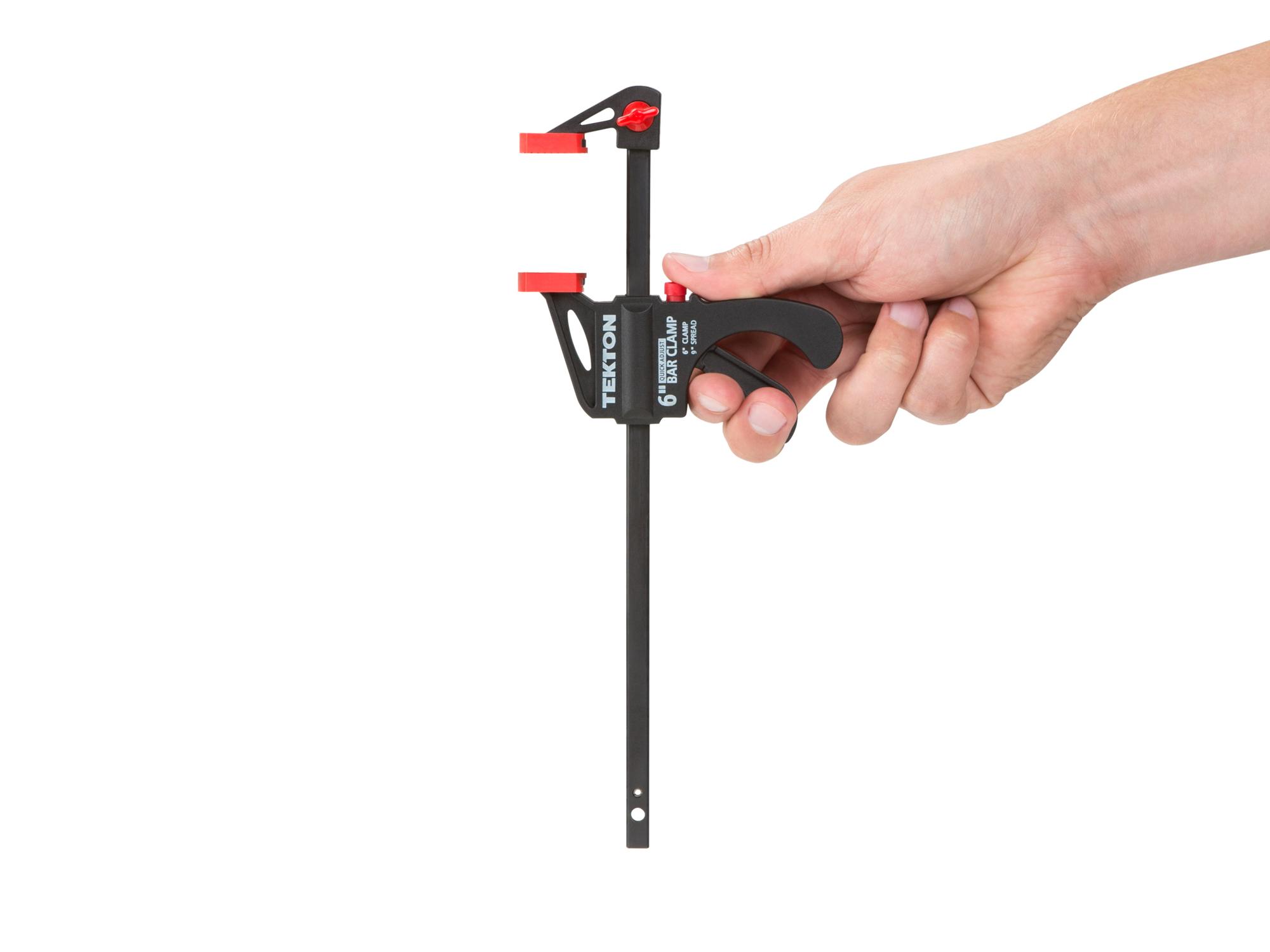 Side view of Tekton bar clamp. Item #39180