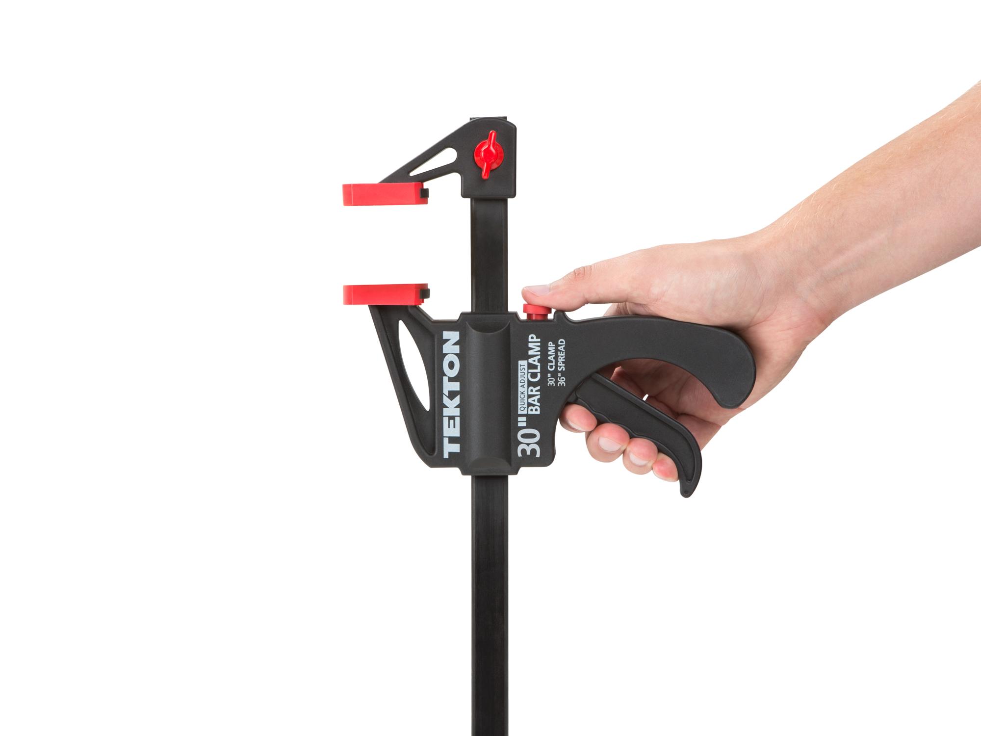 Side view of Tekton bar clamp. Item #39185