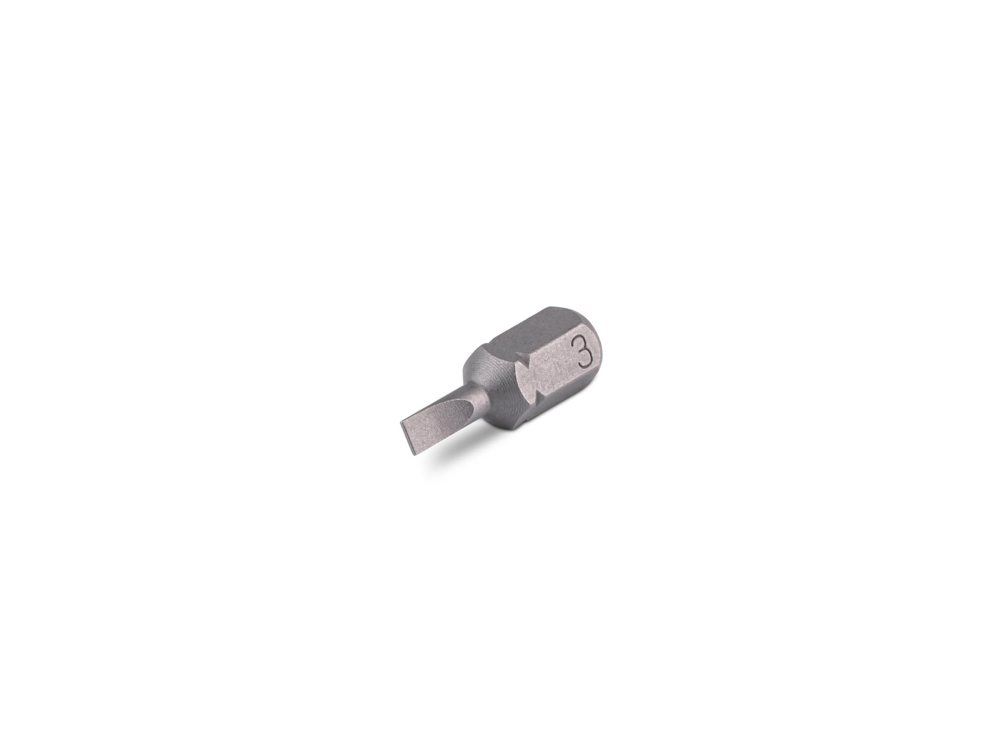 3 mm Slotted Insert Bit