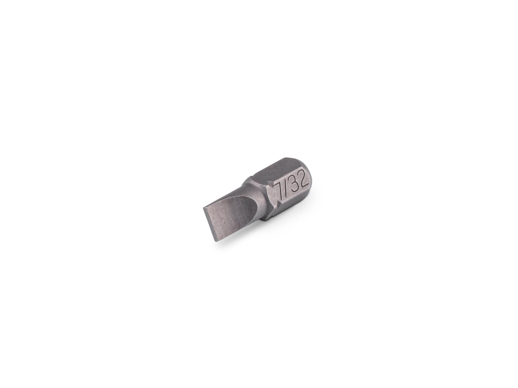 TEKTON 7/32 Inch Slotted Insert Bit, 0.75 Inch Length (1/4 in. Hex Shank)