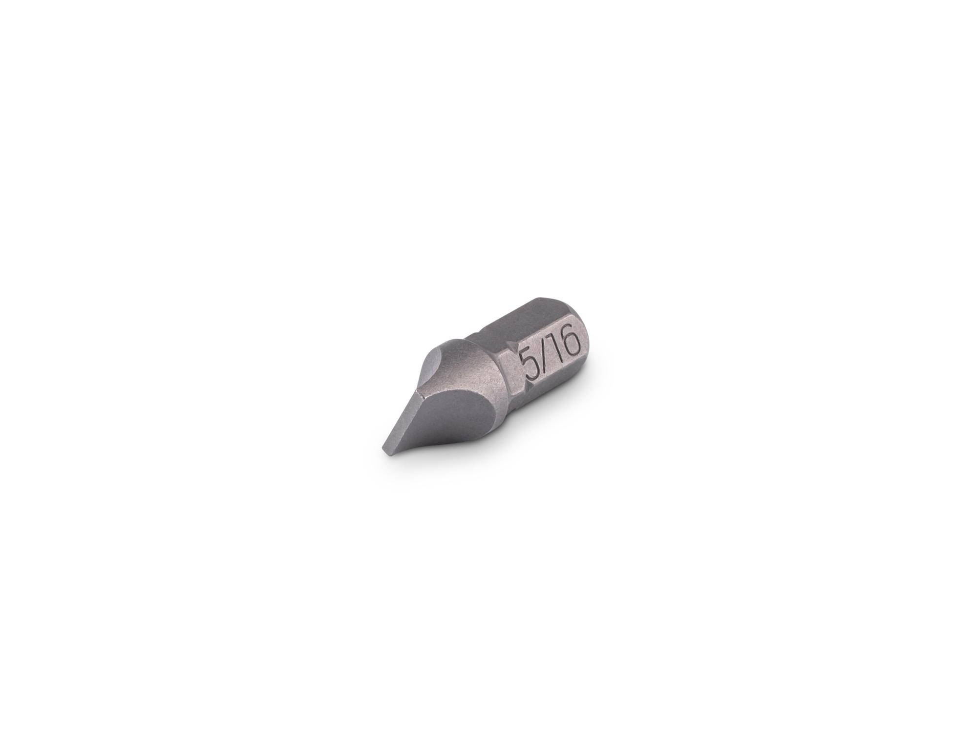 TEKTON 5/16 Inch Slotted Insert Bit, 0.75 Inch Length (1/4 in. Hex Shank)