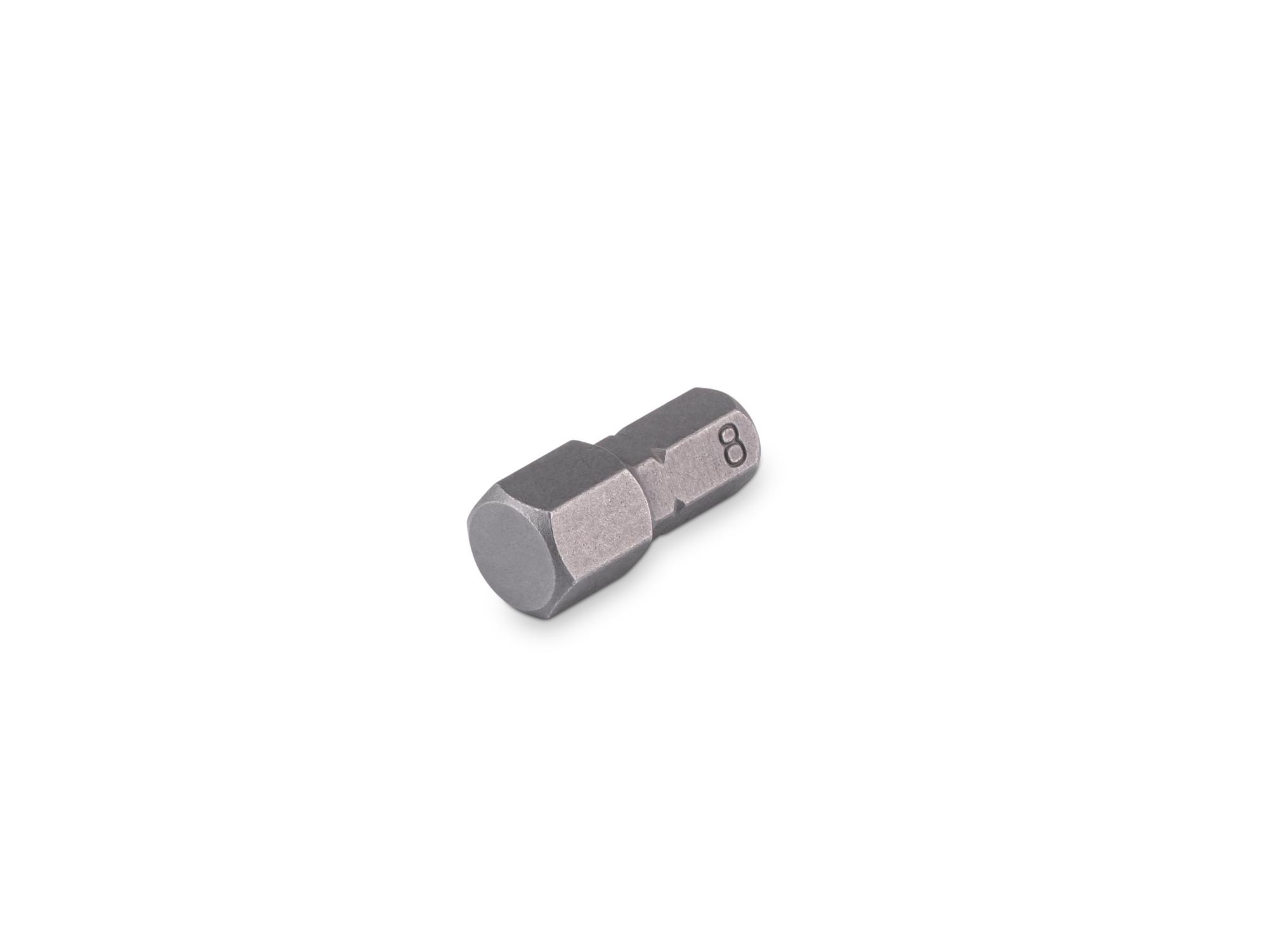TEKTON 8 mm Hex Insert Bit, 0.75 Inch Length (1/4 in. Hex Shank)