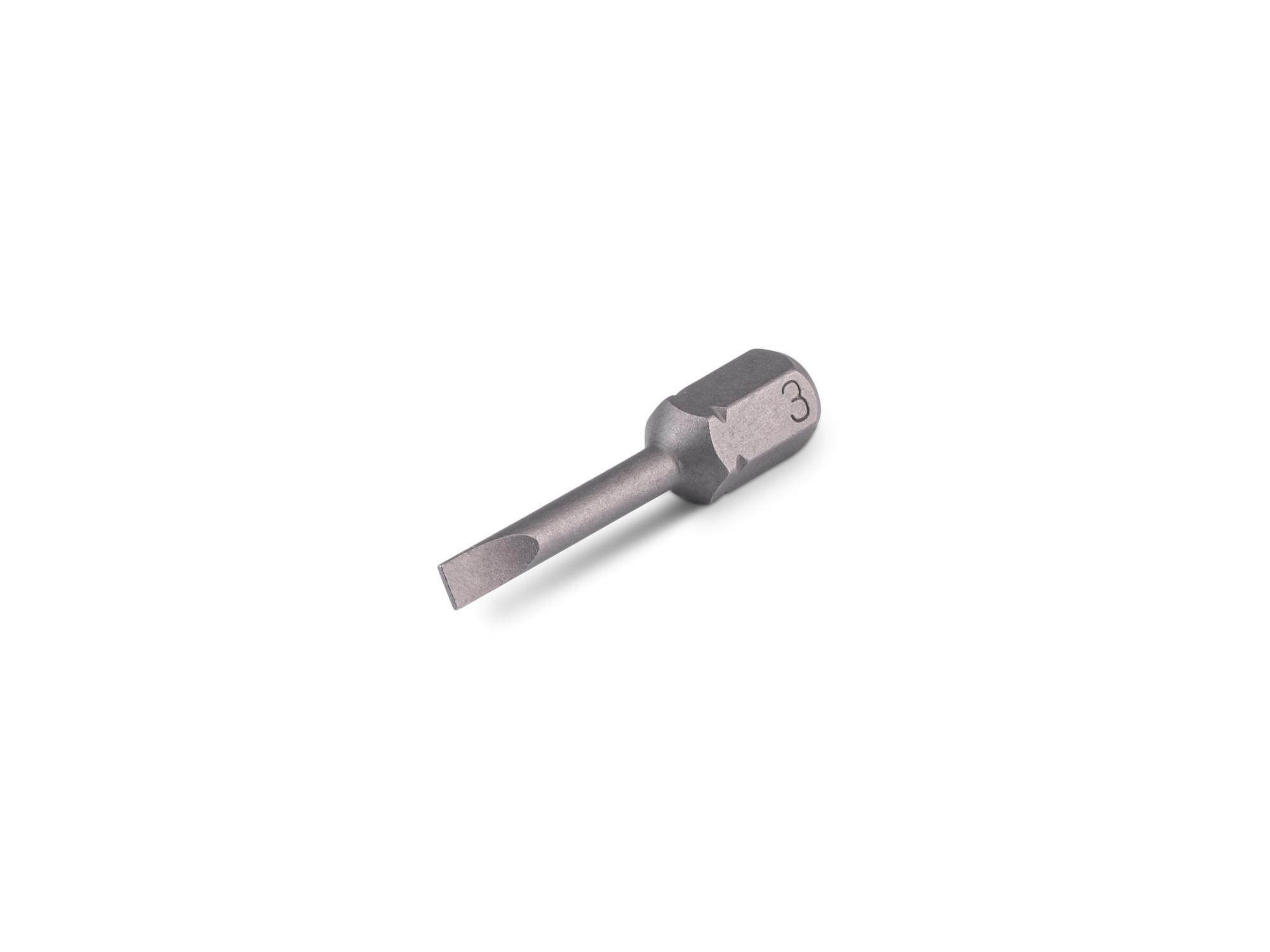 3 mm Slotted Insert Bit