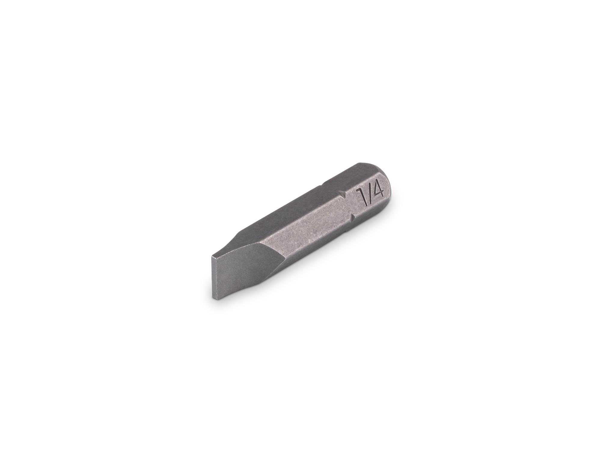 1/4 Inch Slotted Insert Bit