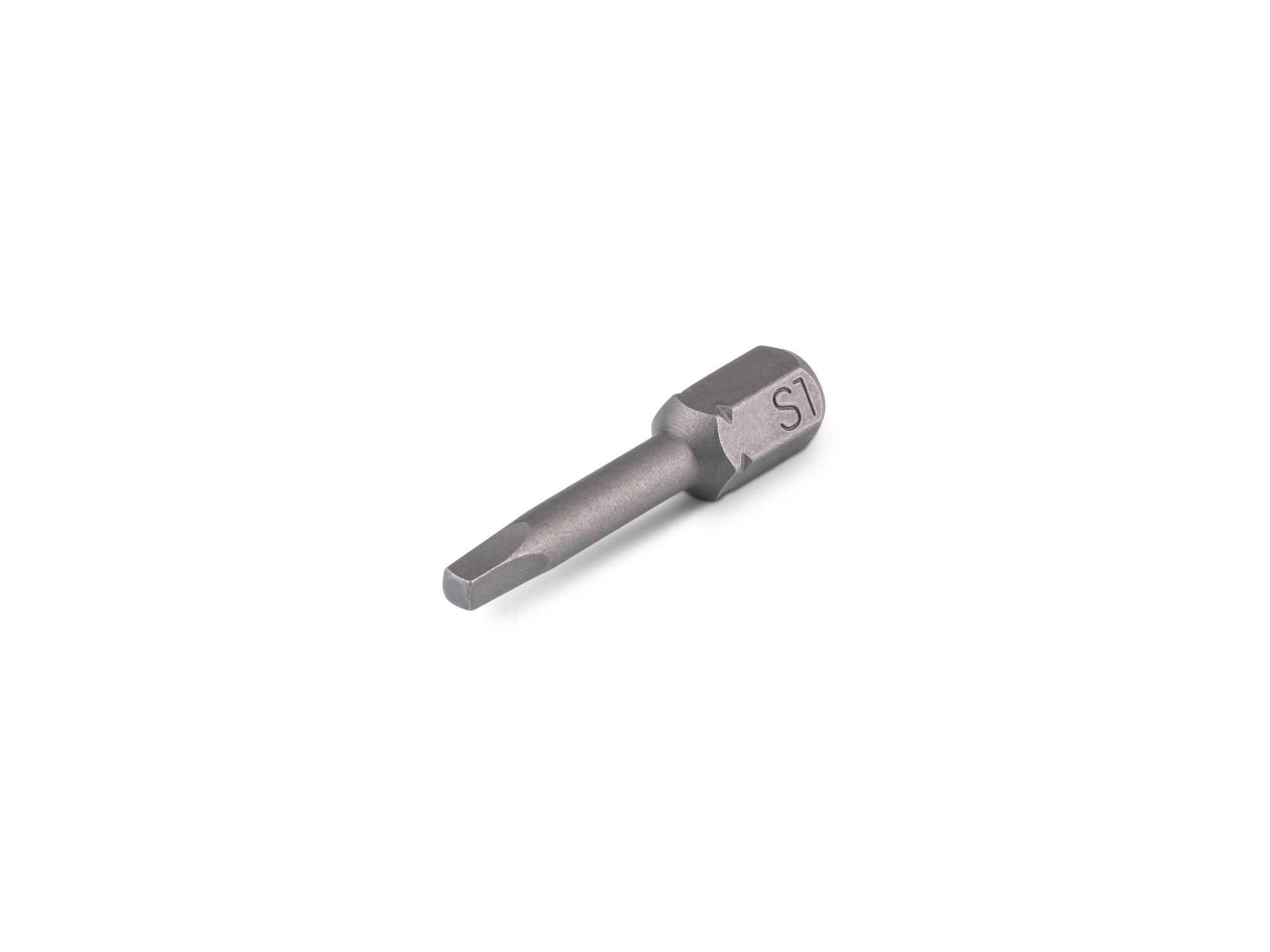 TEKTON S1 Square Insert Bit, 1.18 Inch Length (1/4 in. Hex Shank)