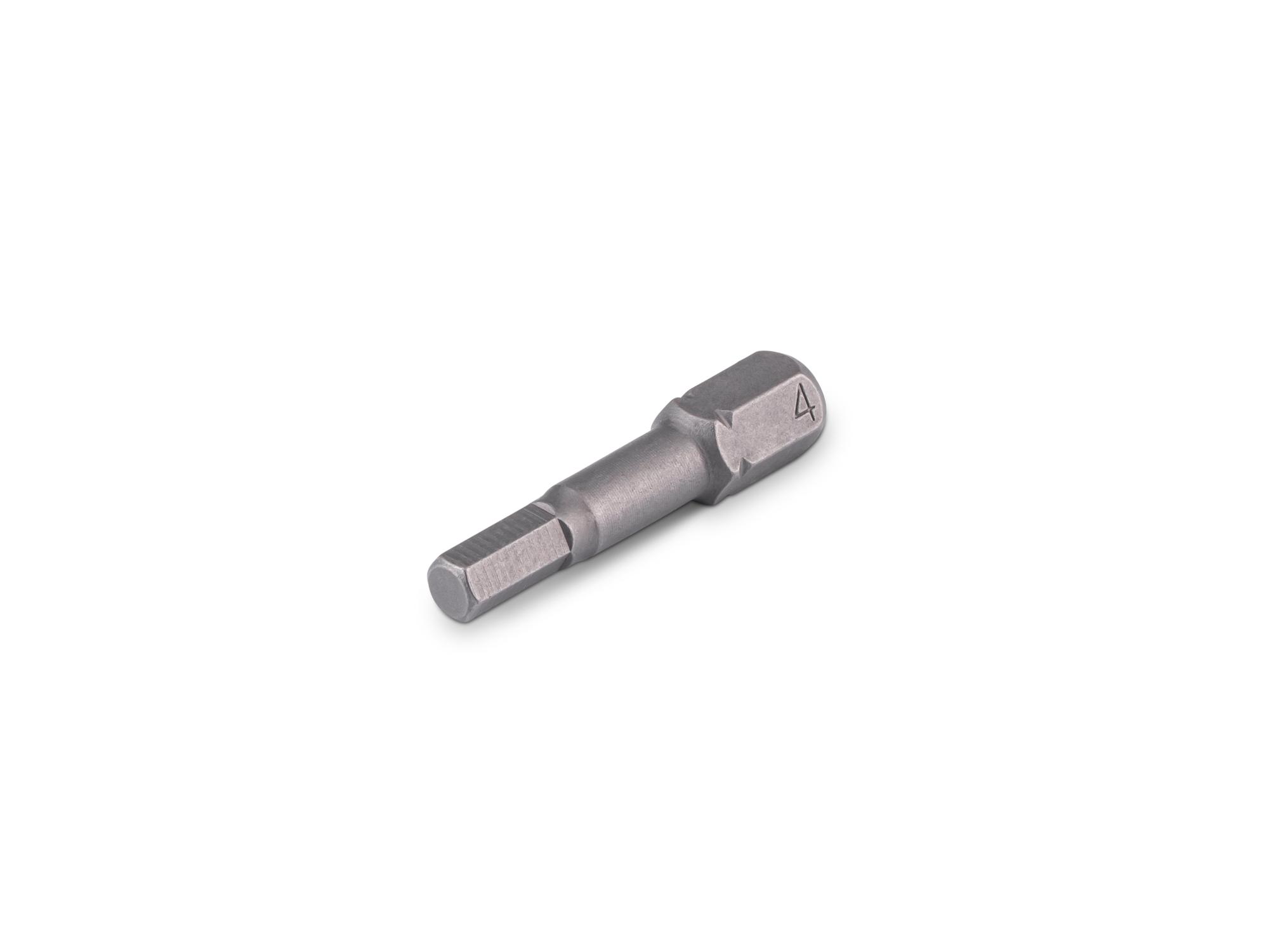 TEKTON 4 mm Hex Insert Bit, 1.18 Inch Length (1/4 in. Hex Shank)