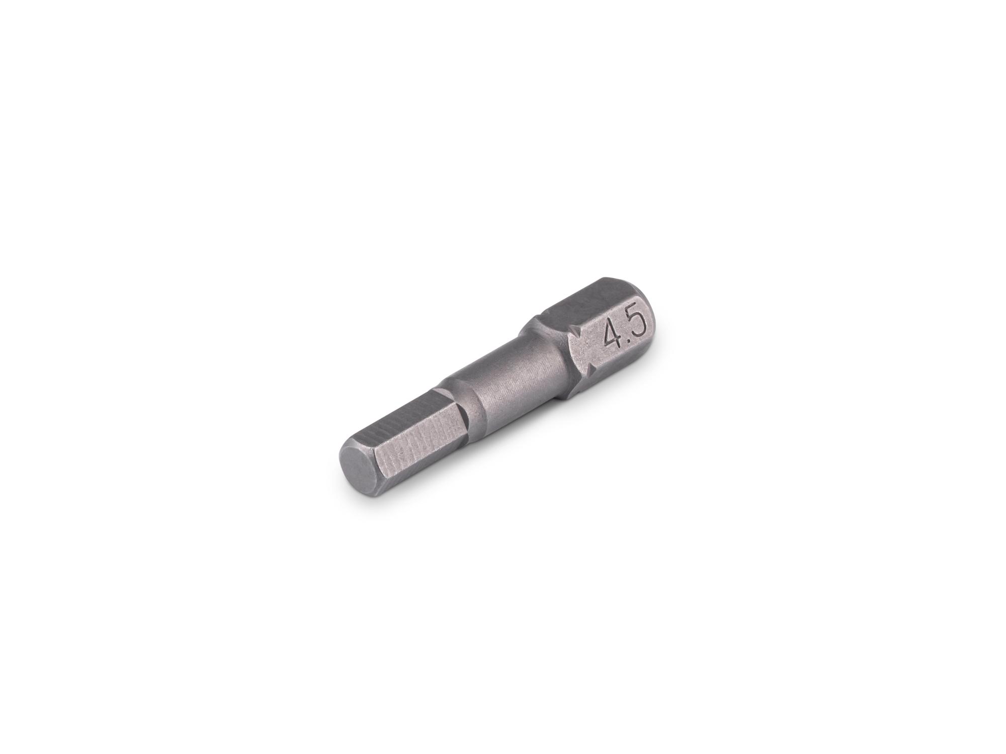 TEKTON 4.5 mm Hex Insert Bit, 1.18 Inch Length (1/4 in. Hex Shank)
