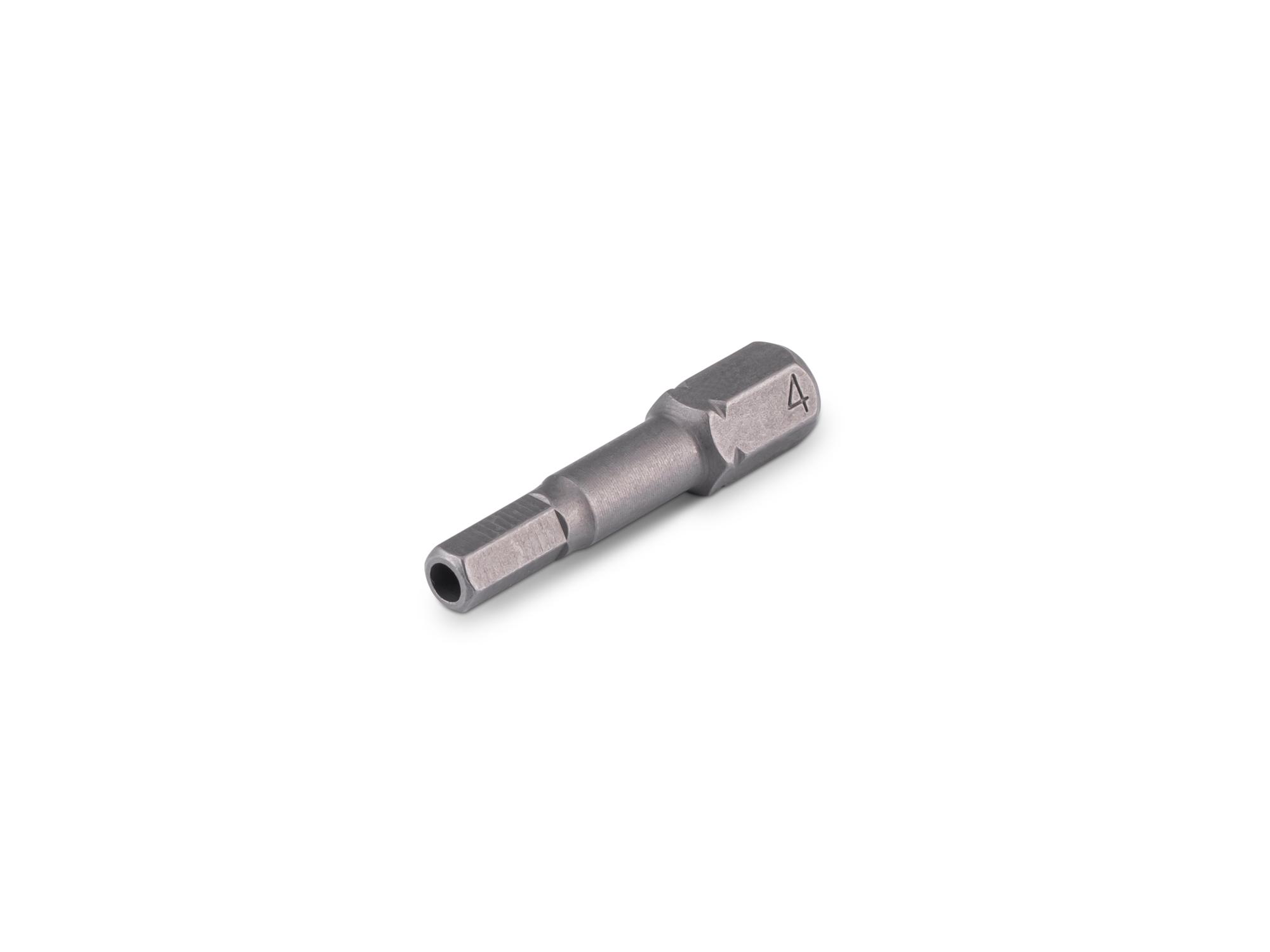 TEKTON 4 mm Tamper Hex Insert Bit, 1.18 Inch Length (1/4 in. Hex Shank)