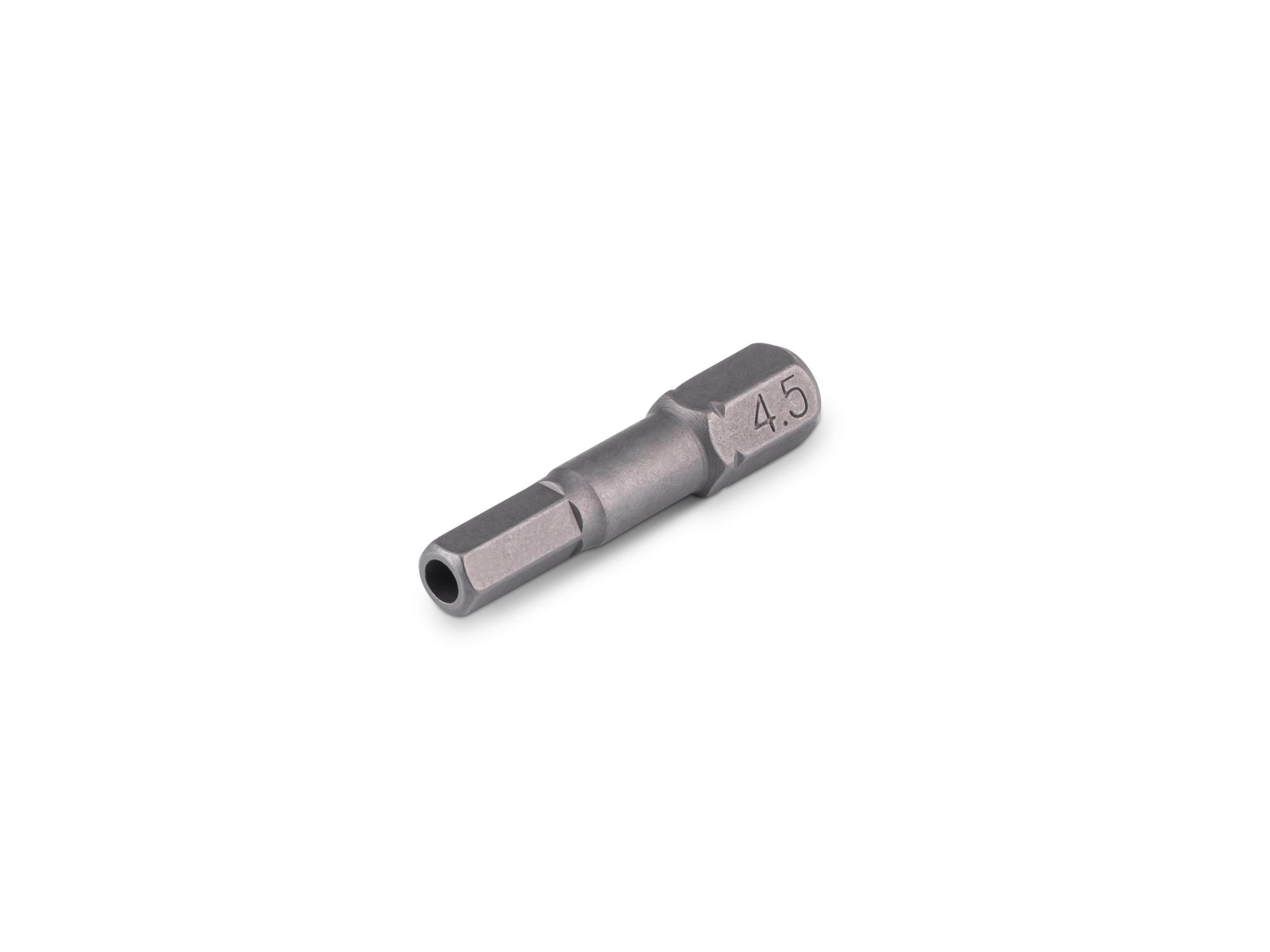 TEKTON 4.5 mm Tamper Hex Insert Bit, 1.18 Inch Length (1/4 in. Hex Shank)