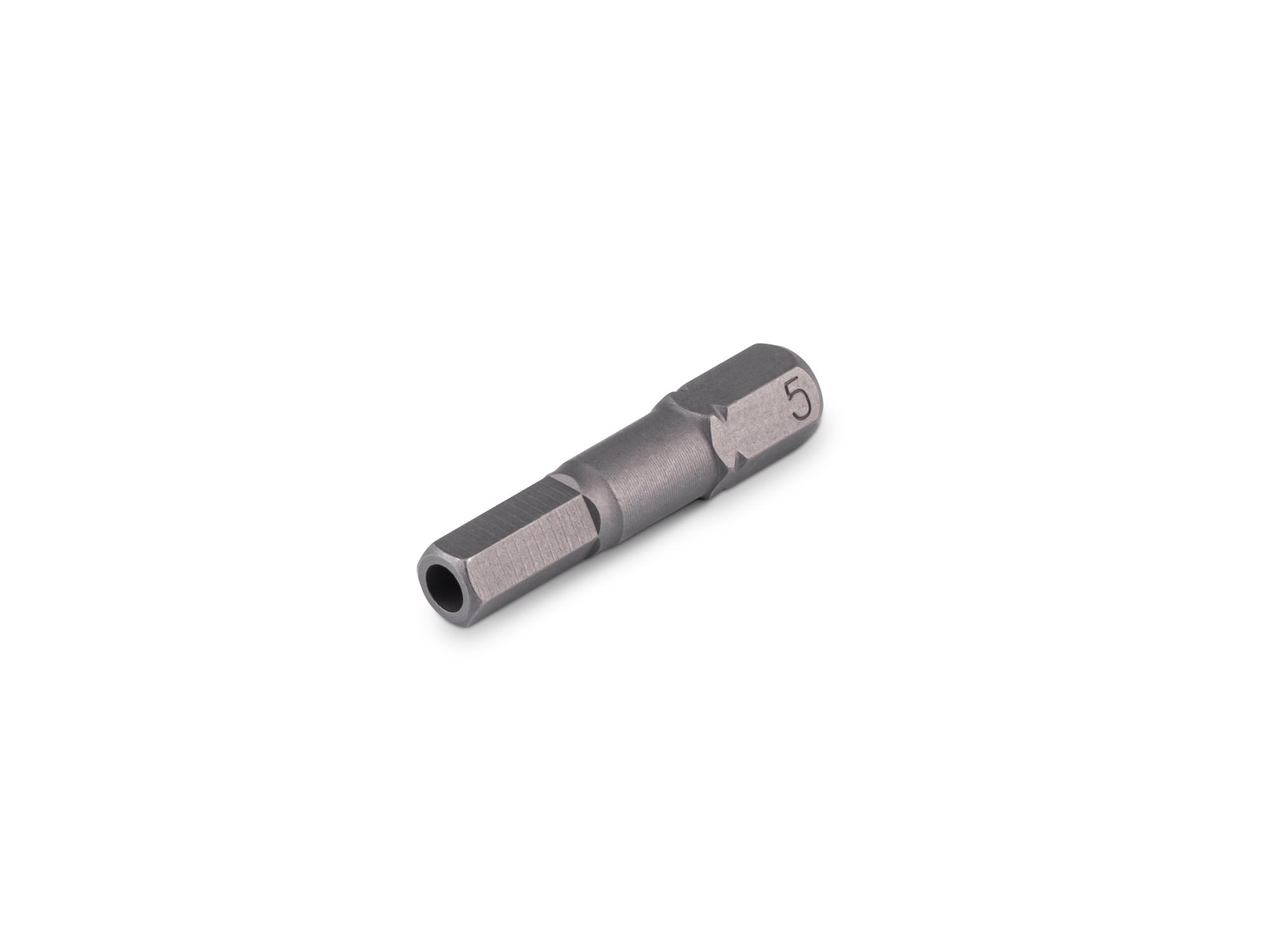 TEKTON 5 mm Tamper Hex Insert Bit, 1.18 Inch Length (1/4 in. Hex Shank)