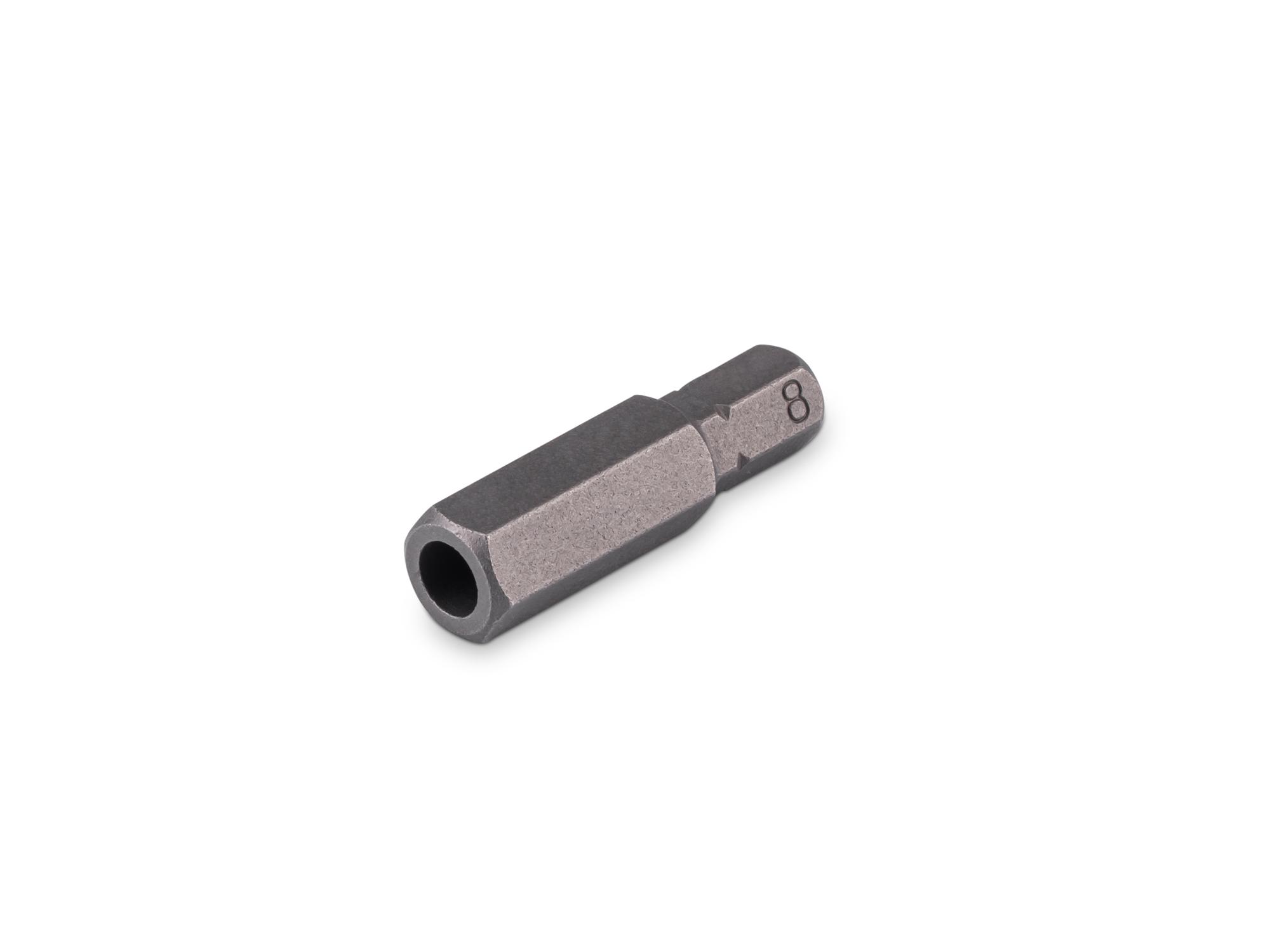 TEKTON 8 mm Tamper Hex Insert Bit, 1.18 Inch Length (1/4 in. Hex Shank)