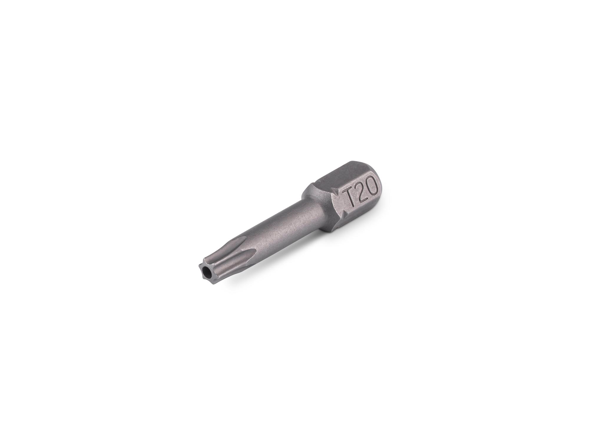 TEKTON T20 Tamper Star Insert Bit, 1.18 Inch Length (1/4 in. Hex Shank)