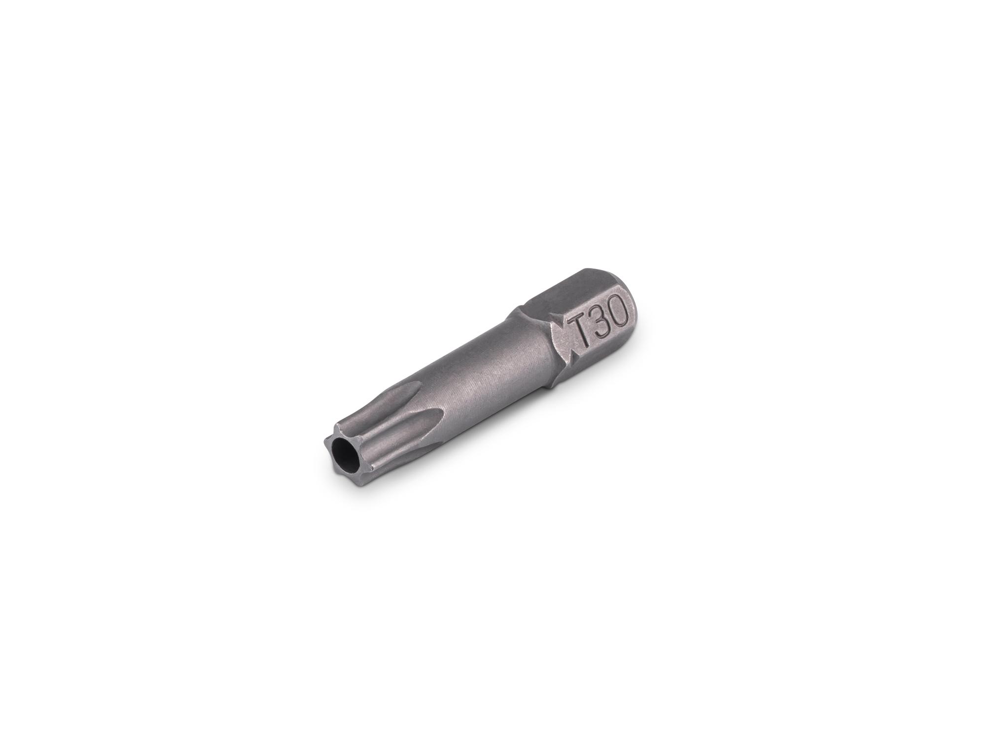 TEKTON T30 Tamper Star Insert Bit, 1.18 Inch Length (1/4 in. Hex Shank)