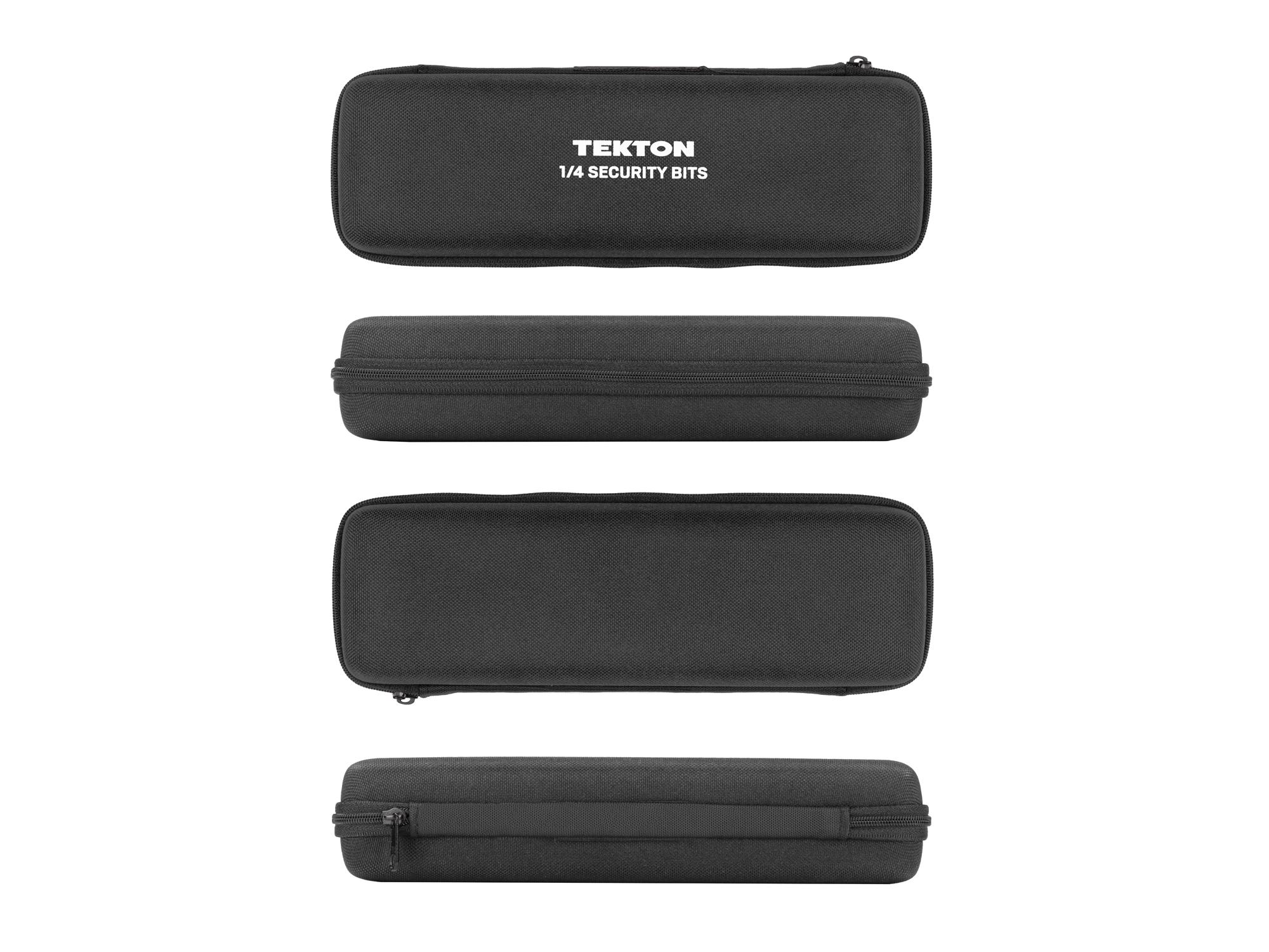 Side view of Tekton case bit set. Item #DBW93101
