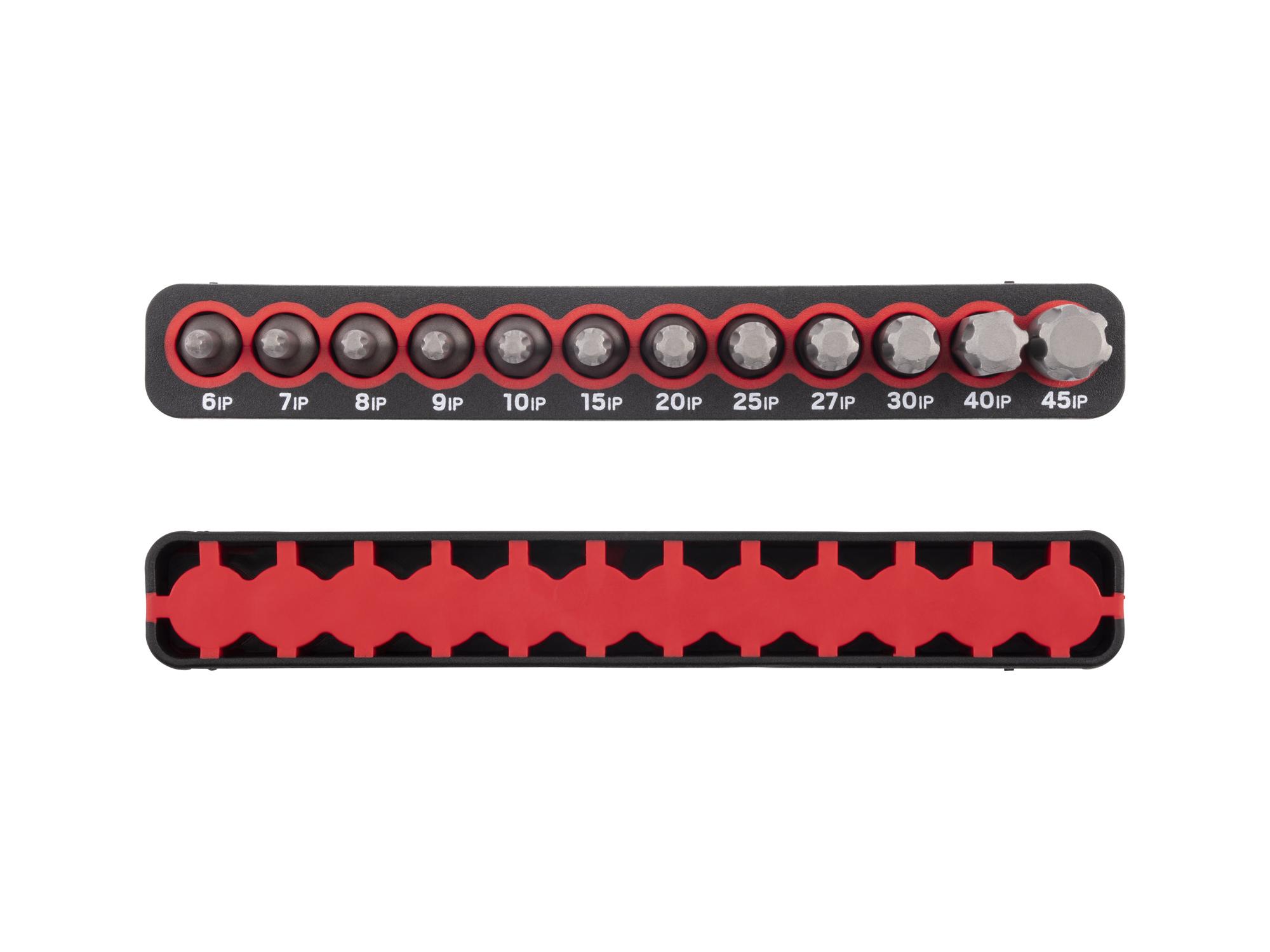 Side view of Tekton rail bit set. Item #DZB93001