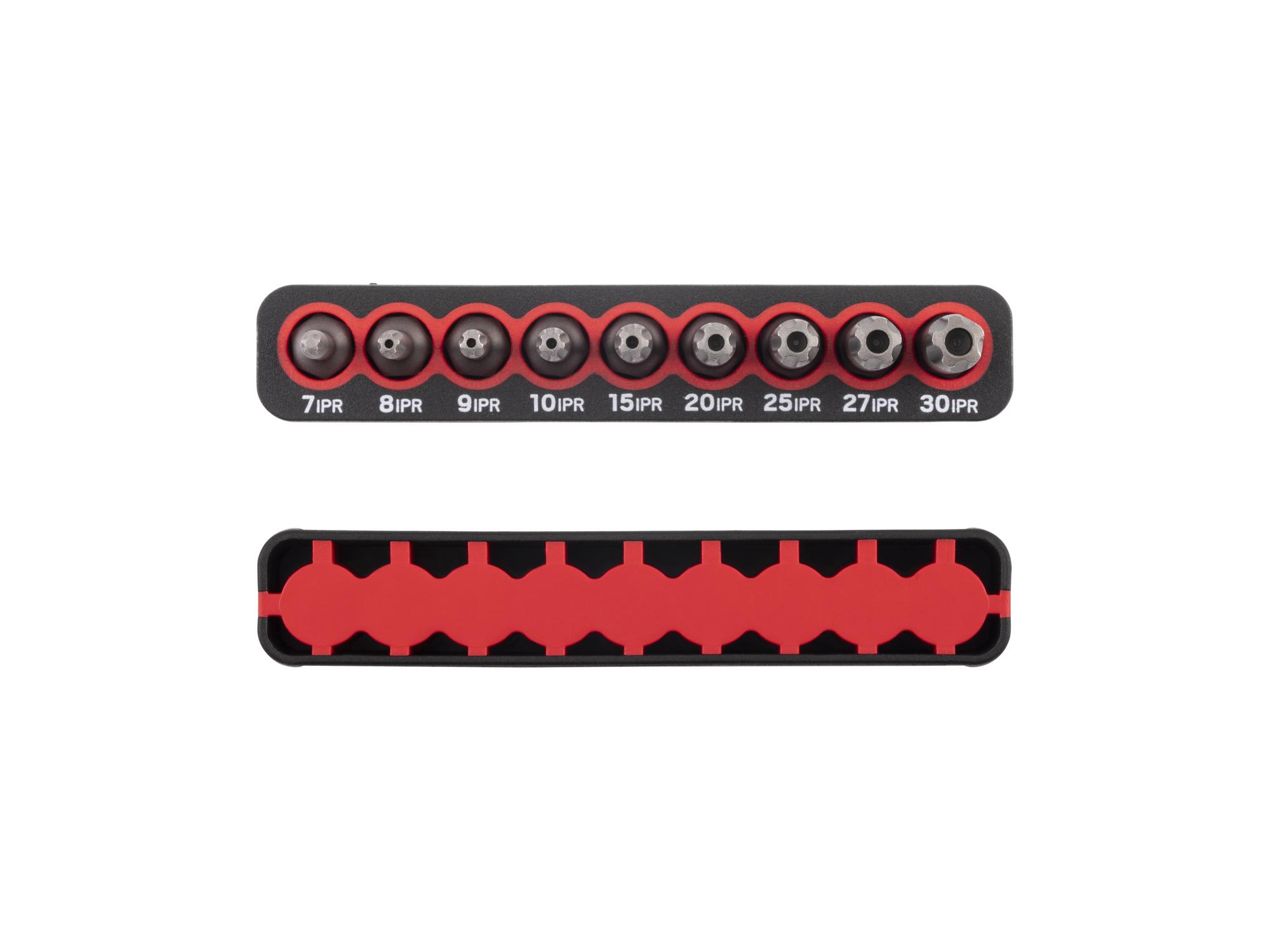 Side view of Tekton rail bit set. Item #DZB93005