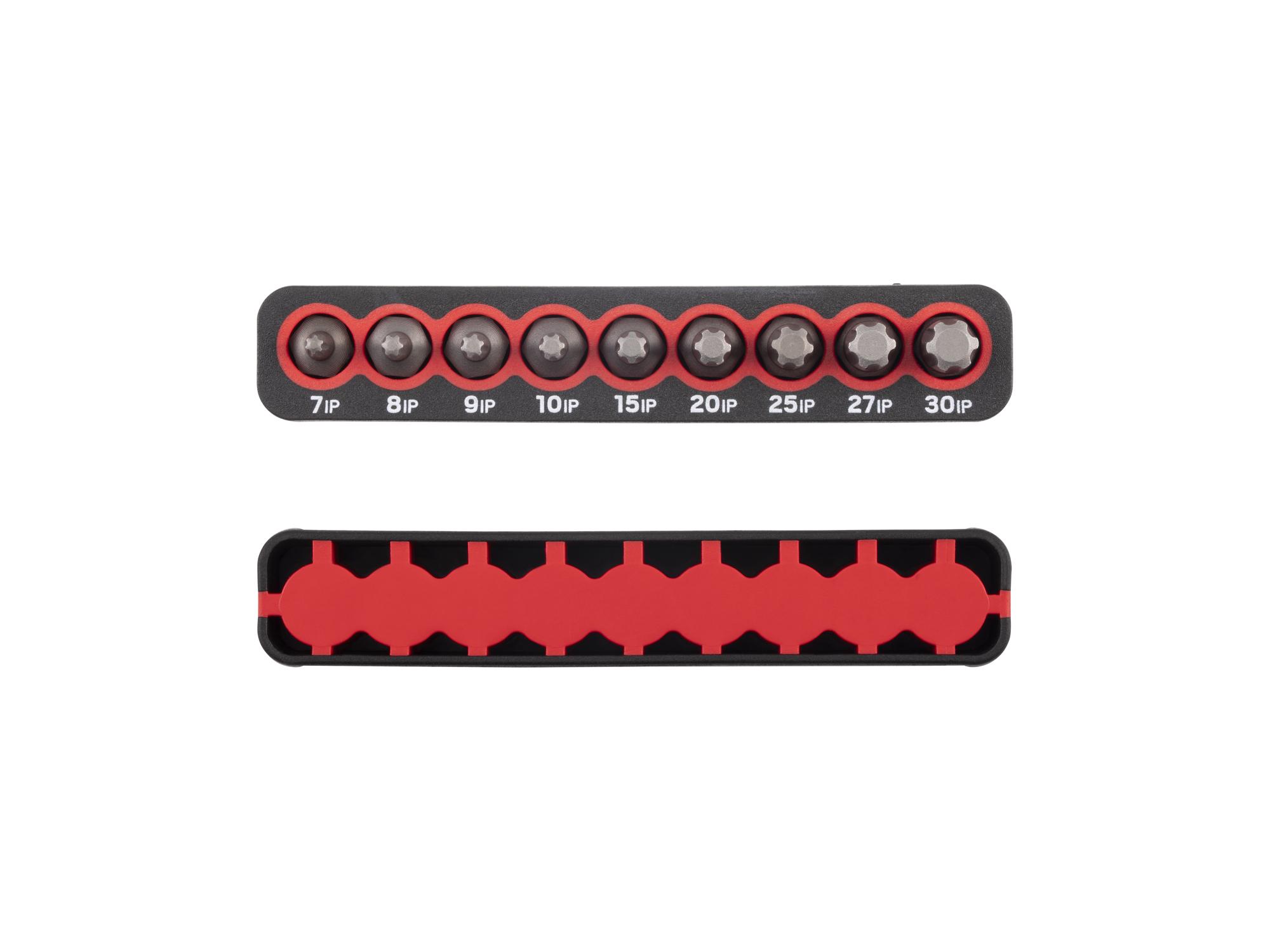 Side view of Tekton rail bit set. Item #DZB93006